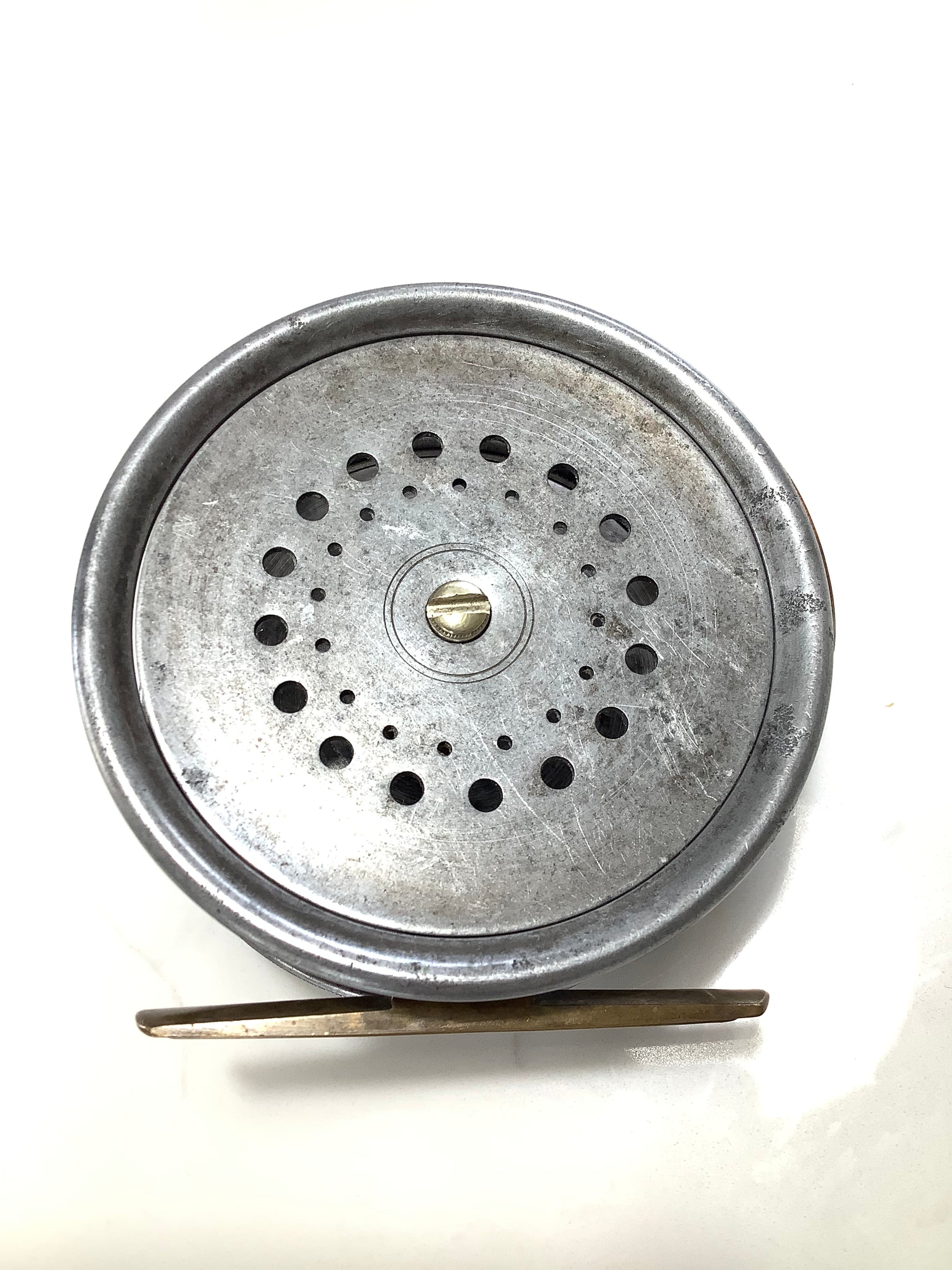 Antique 1912 Hardy Bros Perfect 4 1/2” Fly Reel