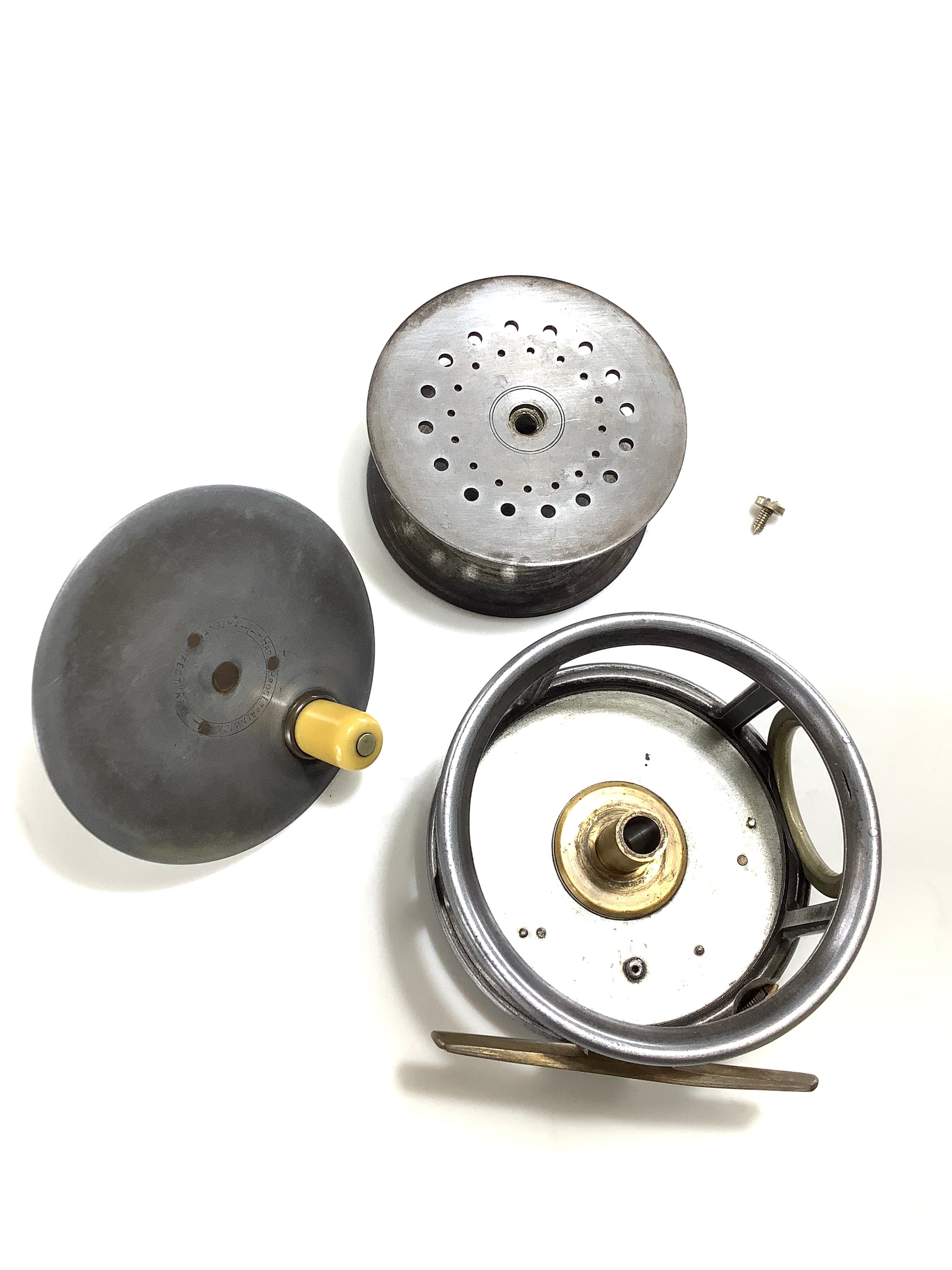 Antique 1912 Hardy Bros 4 1/4” Perfect Fly Reel