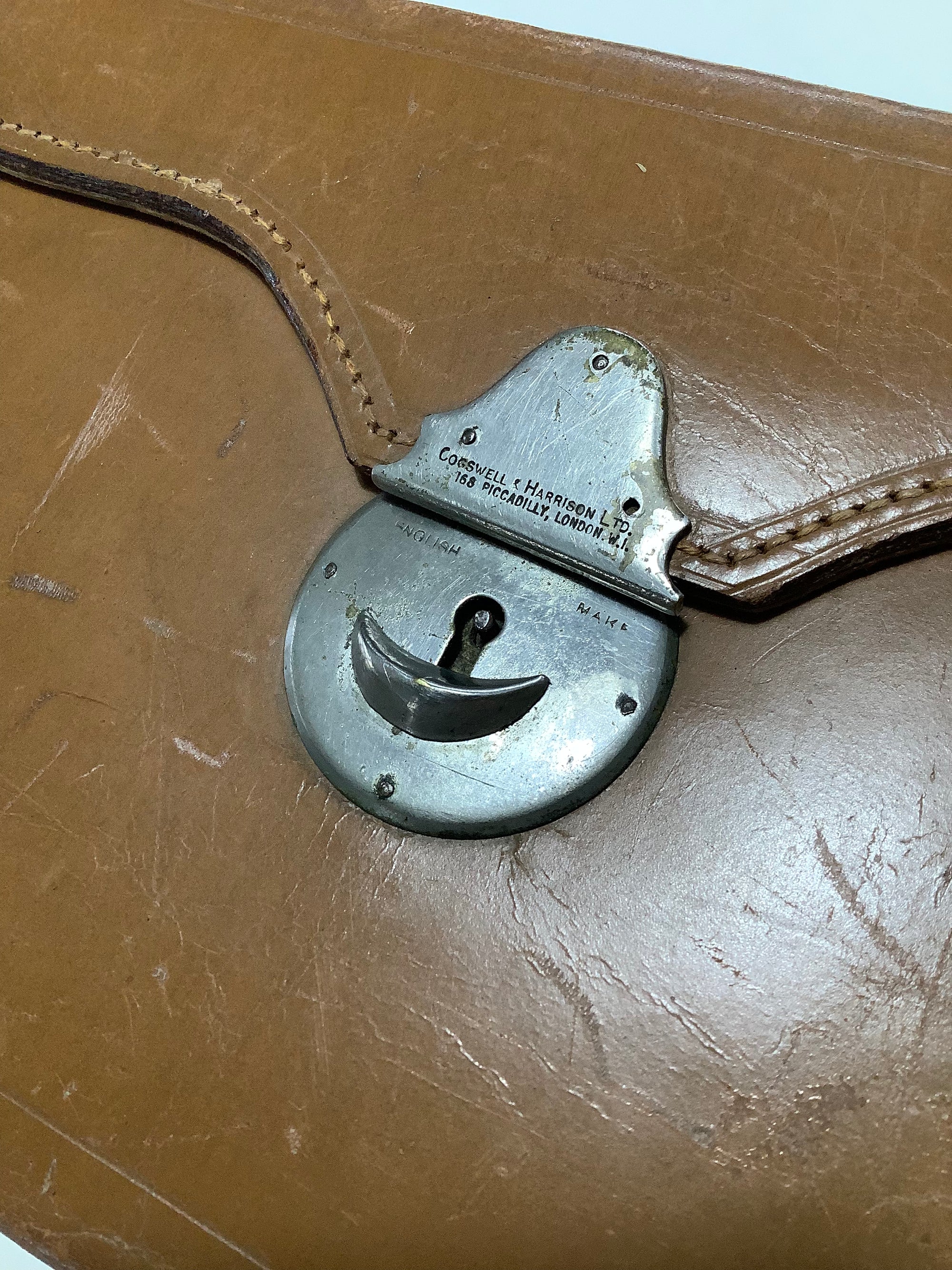 Antique COGSWELL & HARRISON Fly Reservoir Case