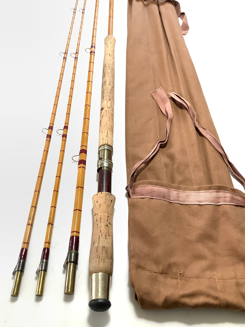 Identical Pair Julian M Caudle Built Cane 12ft Fly Rods