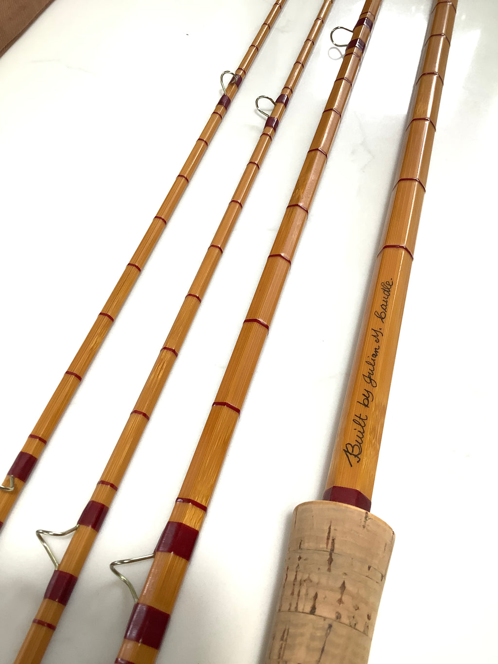 Identical Pair Julian M Caudle Built Cane 12ft Fly Rods