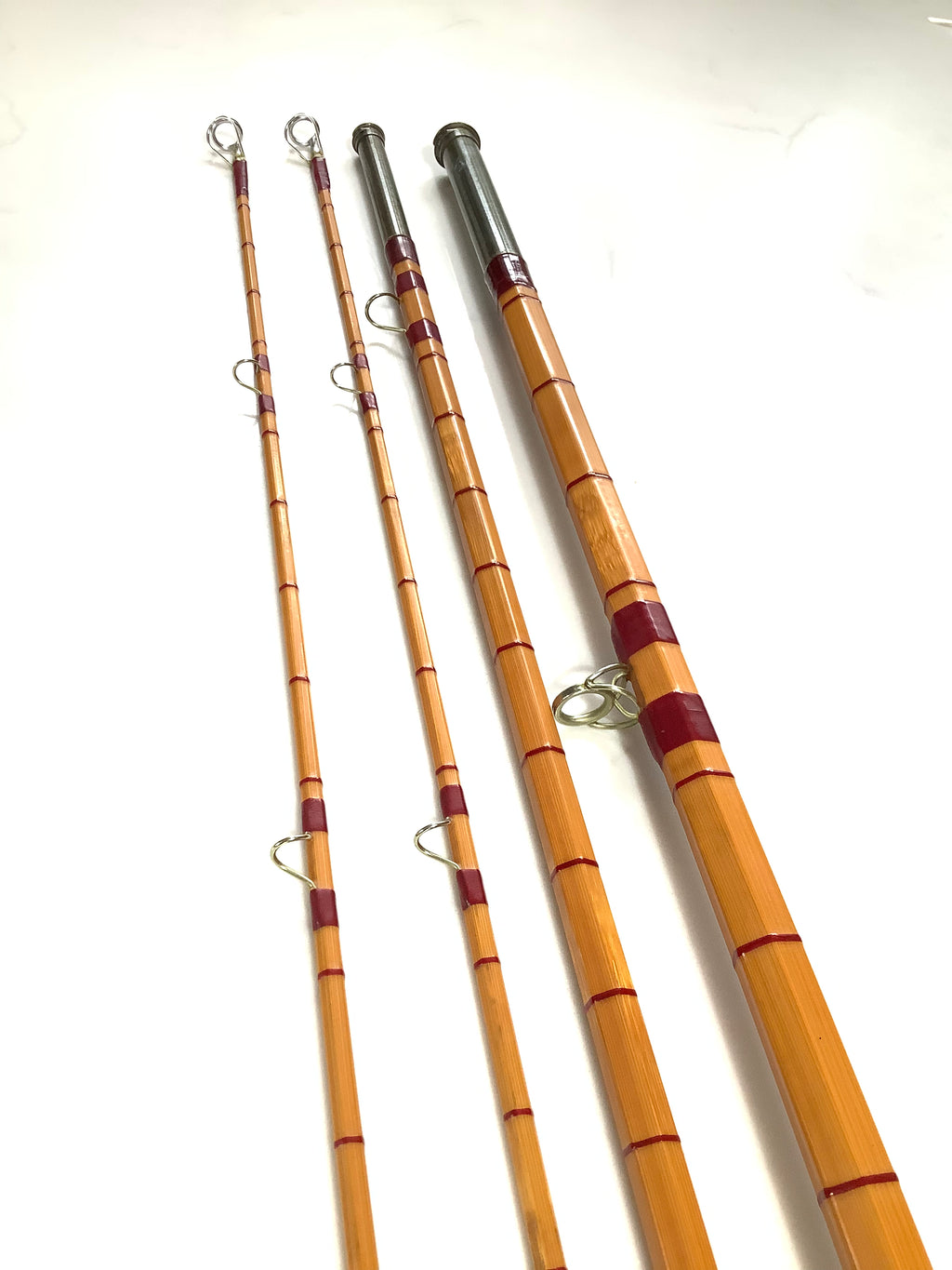 Identical Pair Julian M Caudle Built Cane 12ft Fly Rods