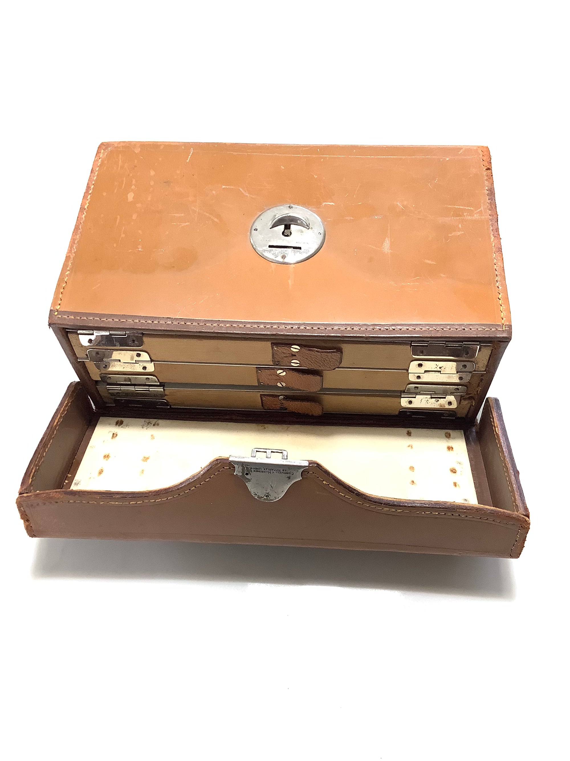 Antique COGSWELL & HARRISON Fly Reservoir Case