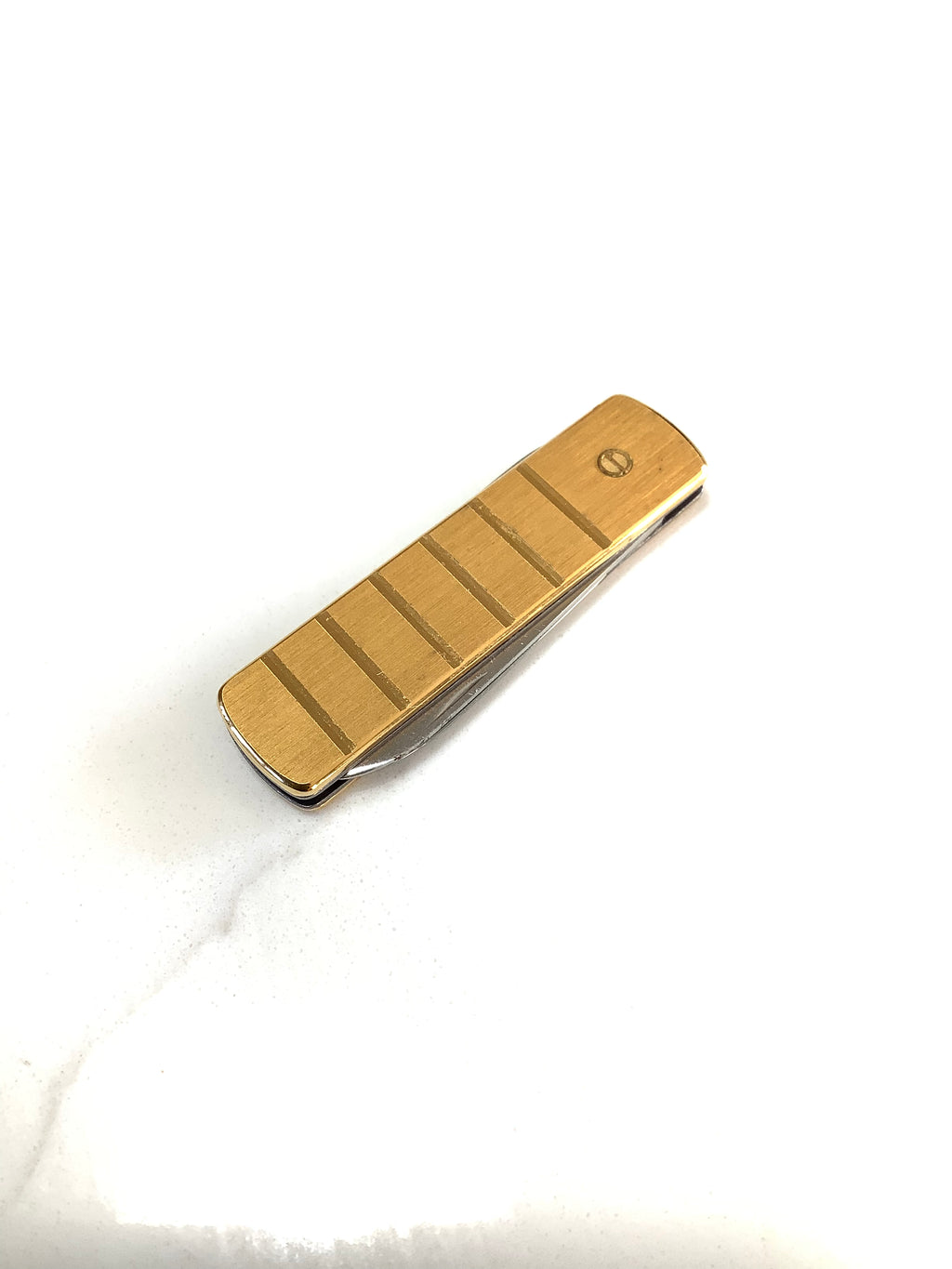 DUNHILL of London Gold Plated Pocket Knife