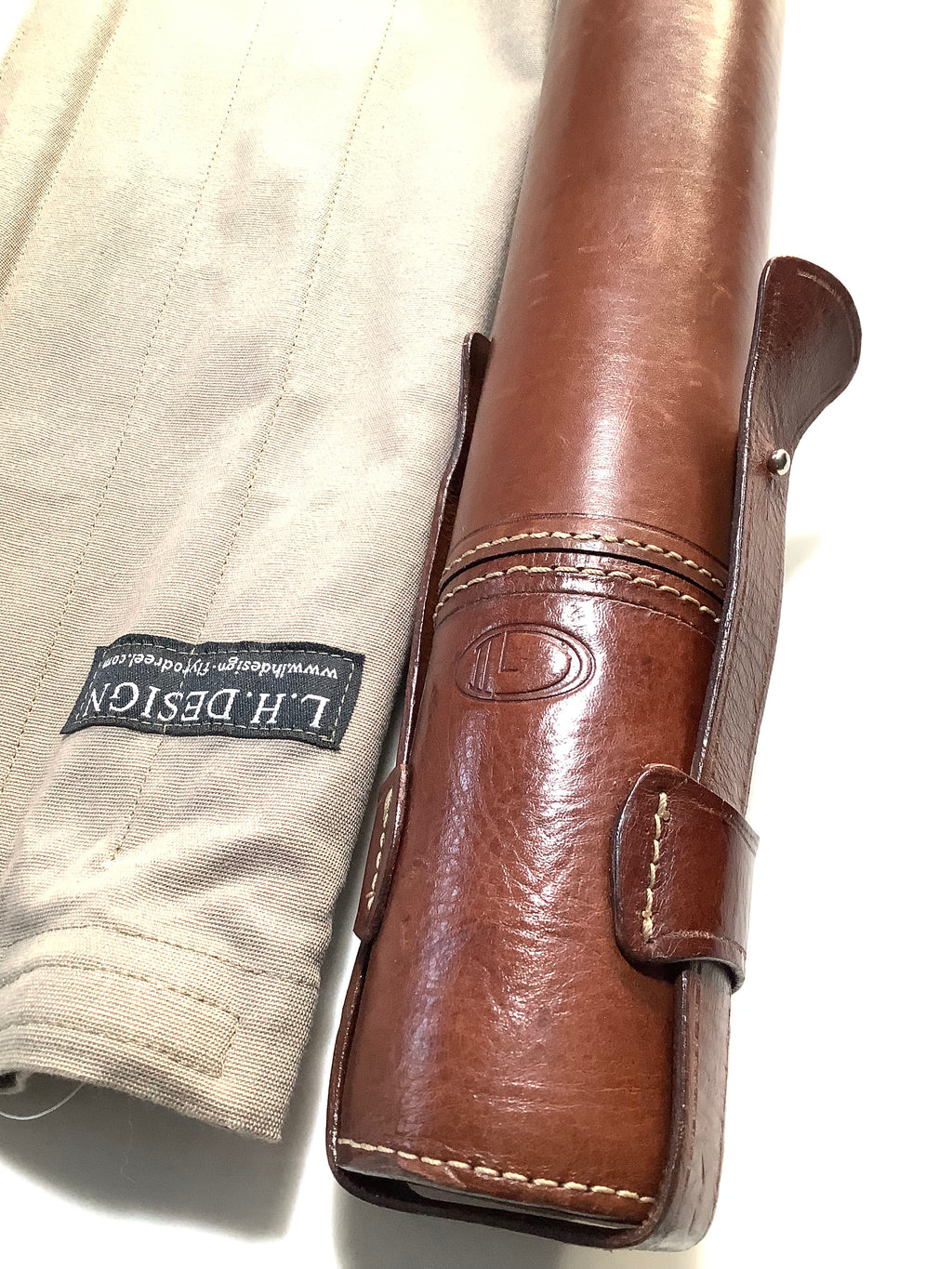 Very Rare L.H.DESIGN Luxury Built cane Spinning Rod