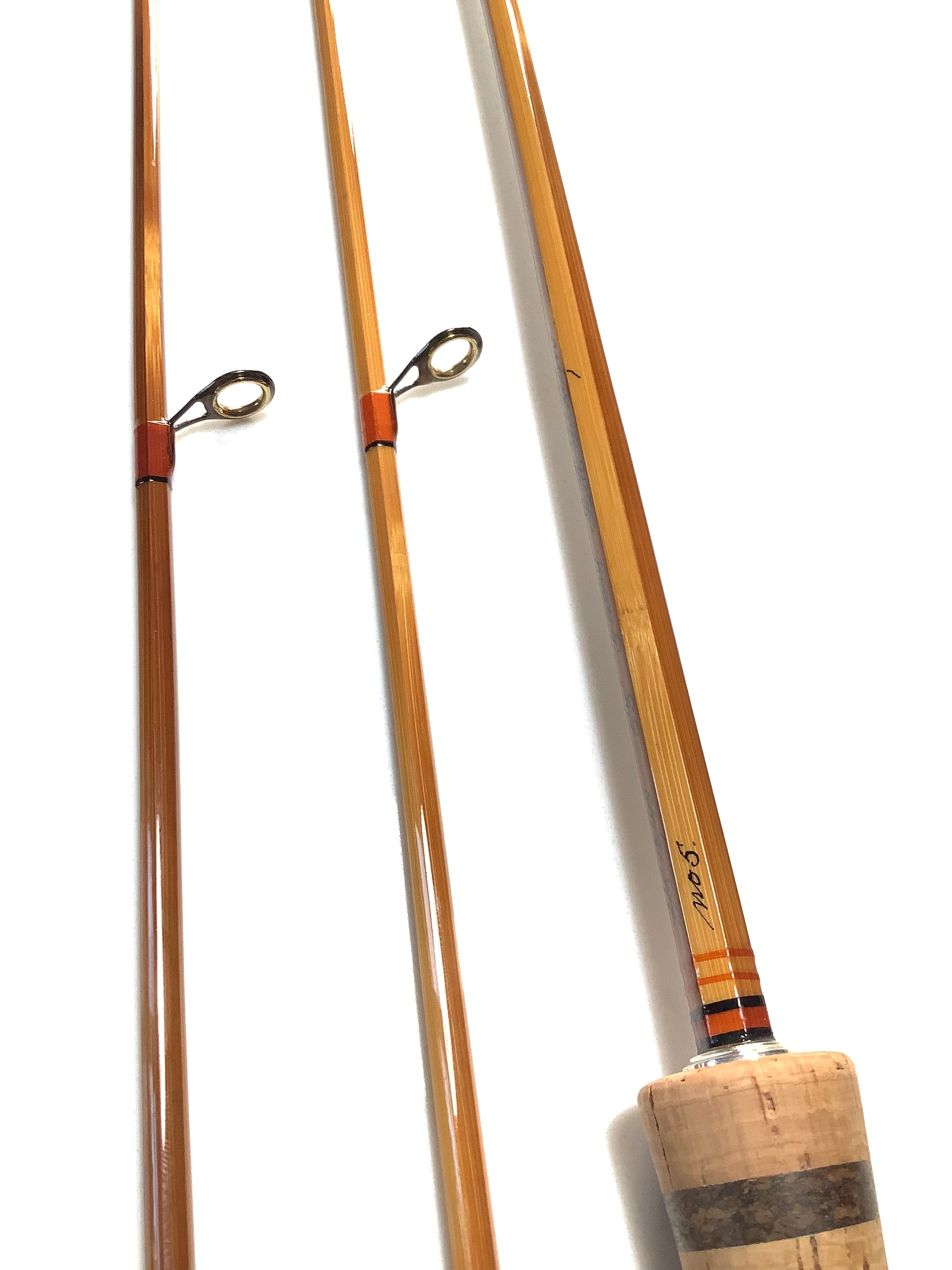 Very Rare L.H.DESIGN Luxury Built cane Spinning Rod