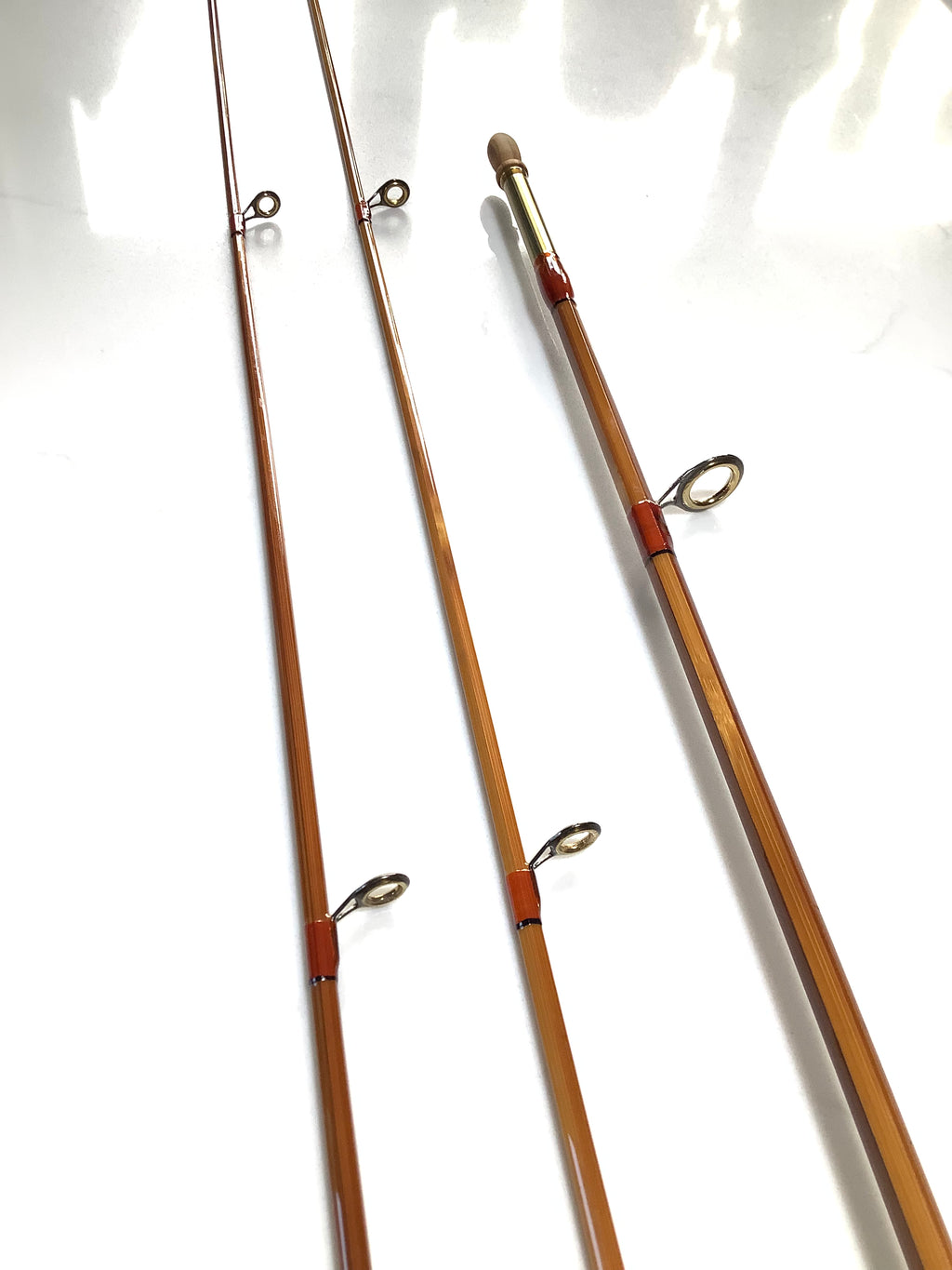 Very Rare L.H.DESIGN Luxury Built cane Spinning Rod