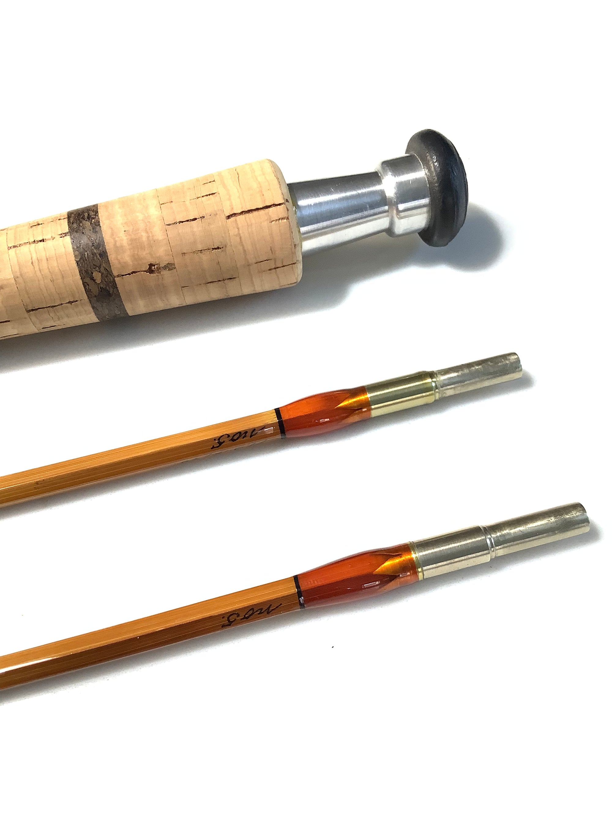 Very Rare L.H.DESIGN Luxury Built cane Spinning Rod