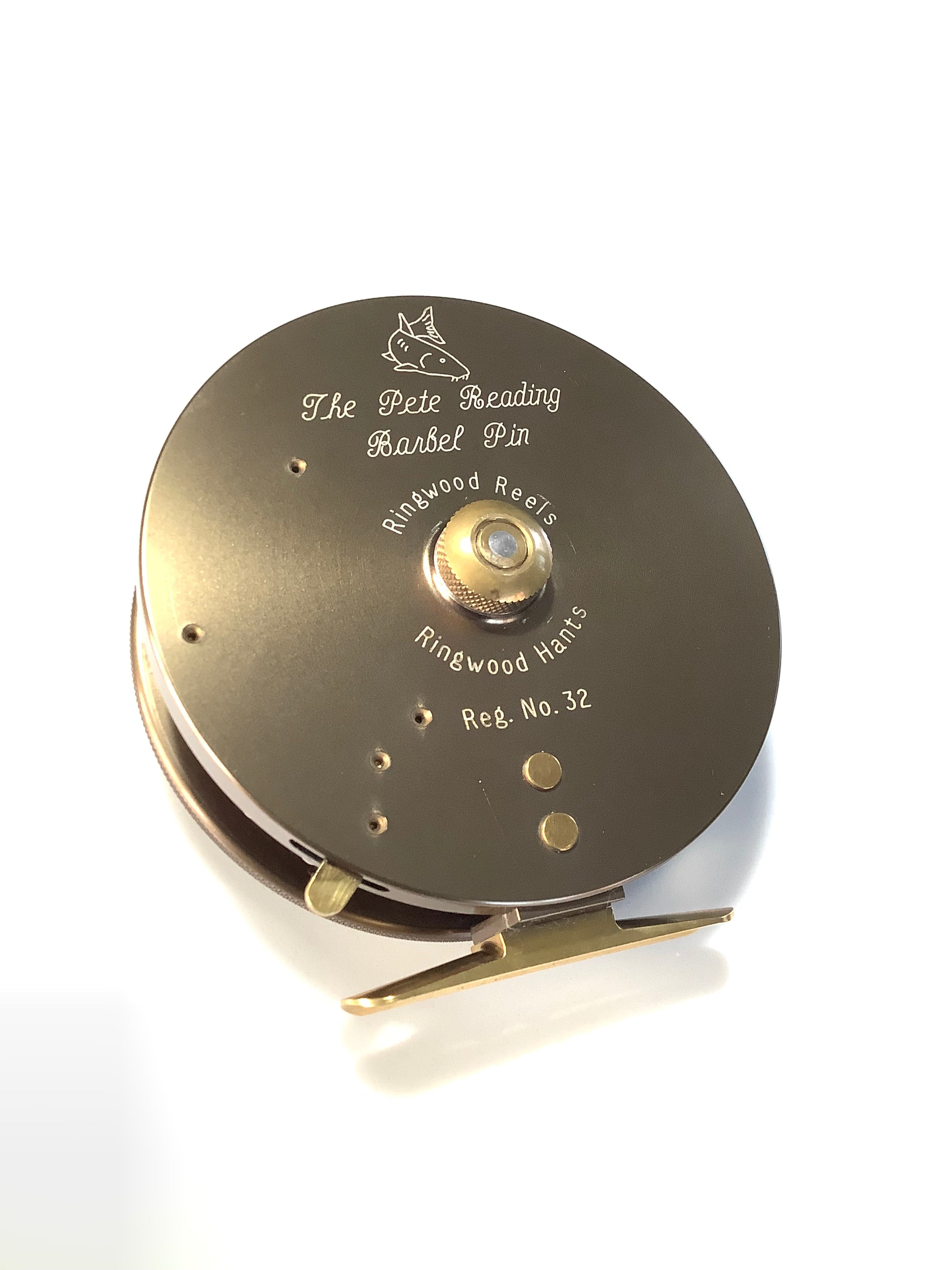 Limited Edition Barbel Centrepin By Pete Reading