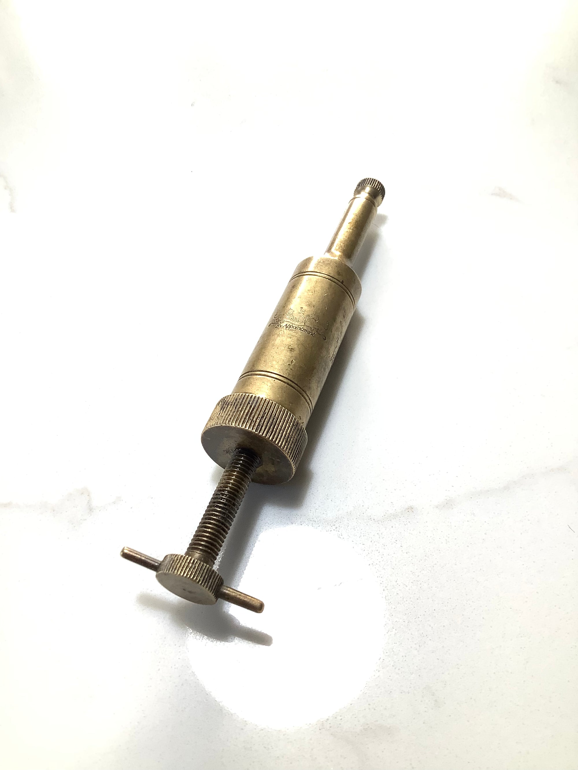 Rare Antique Hardy Bros Big Game Reel Grease Gun