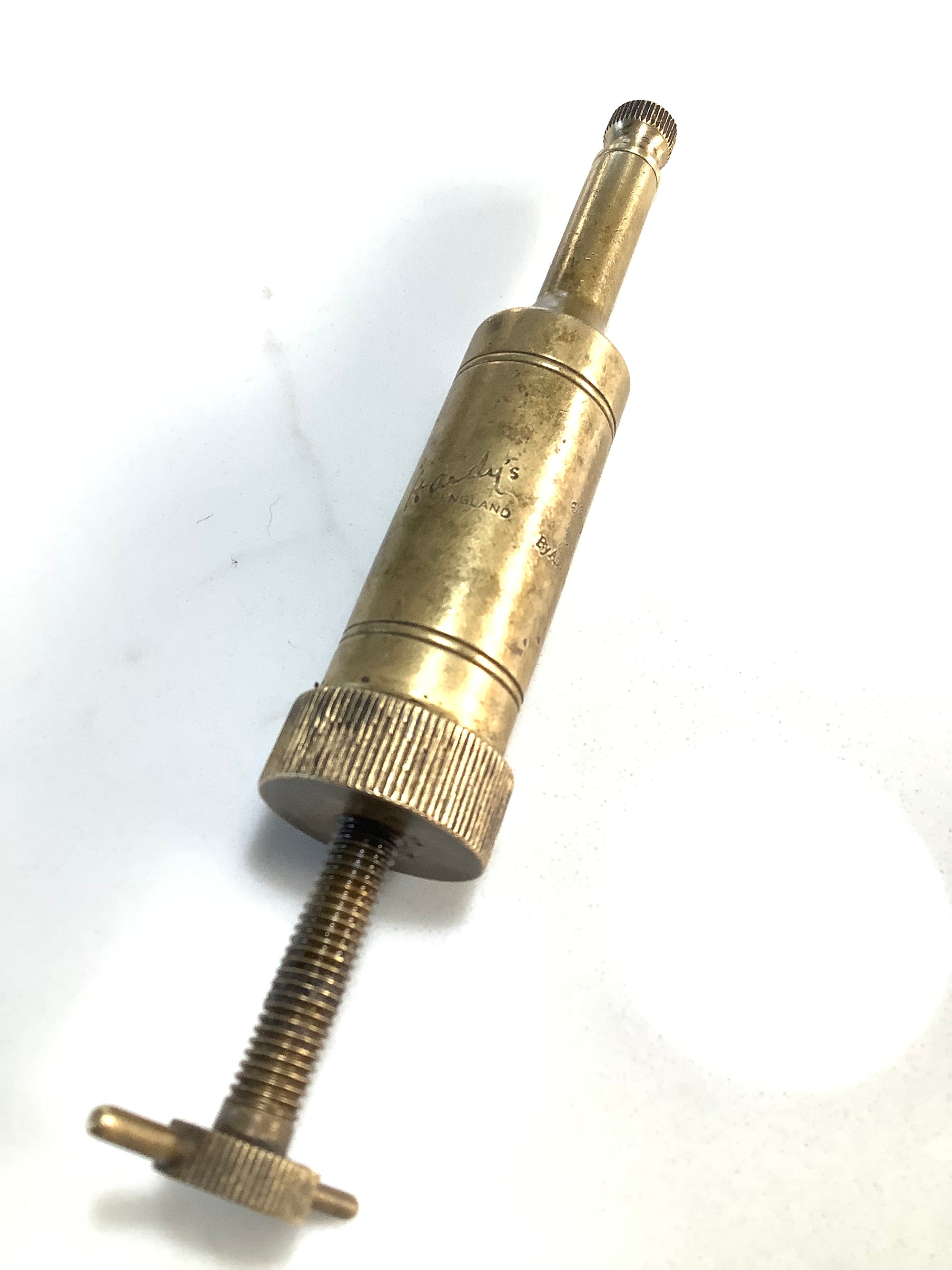 Rare Antique Hardy Bros Big Game Reel Grease Gun