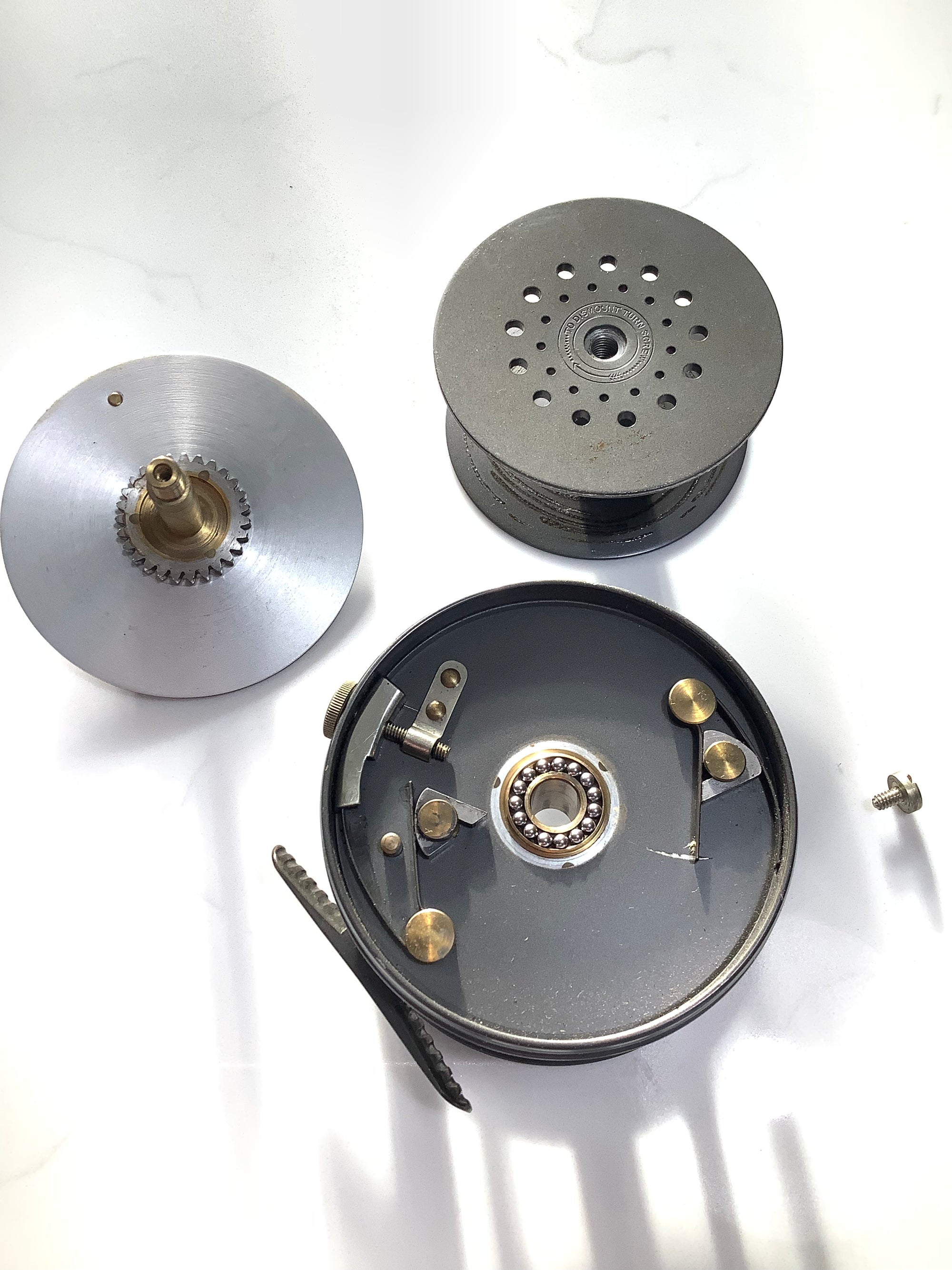 Vintage Hardy Bros 3 3/4” Salmon Fly Reel