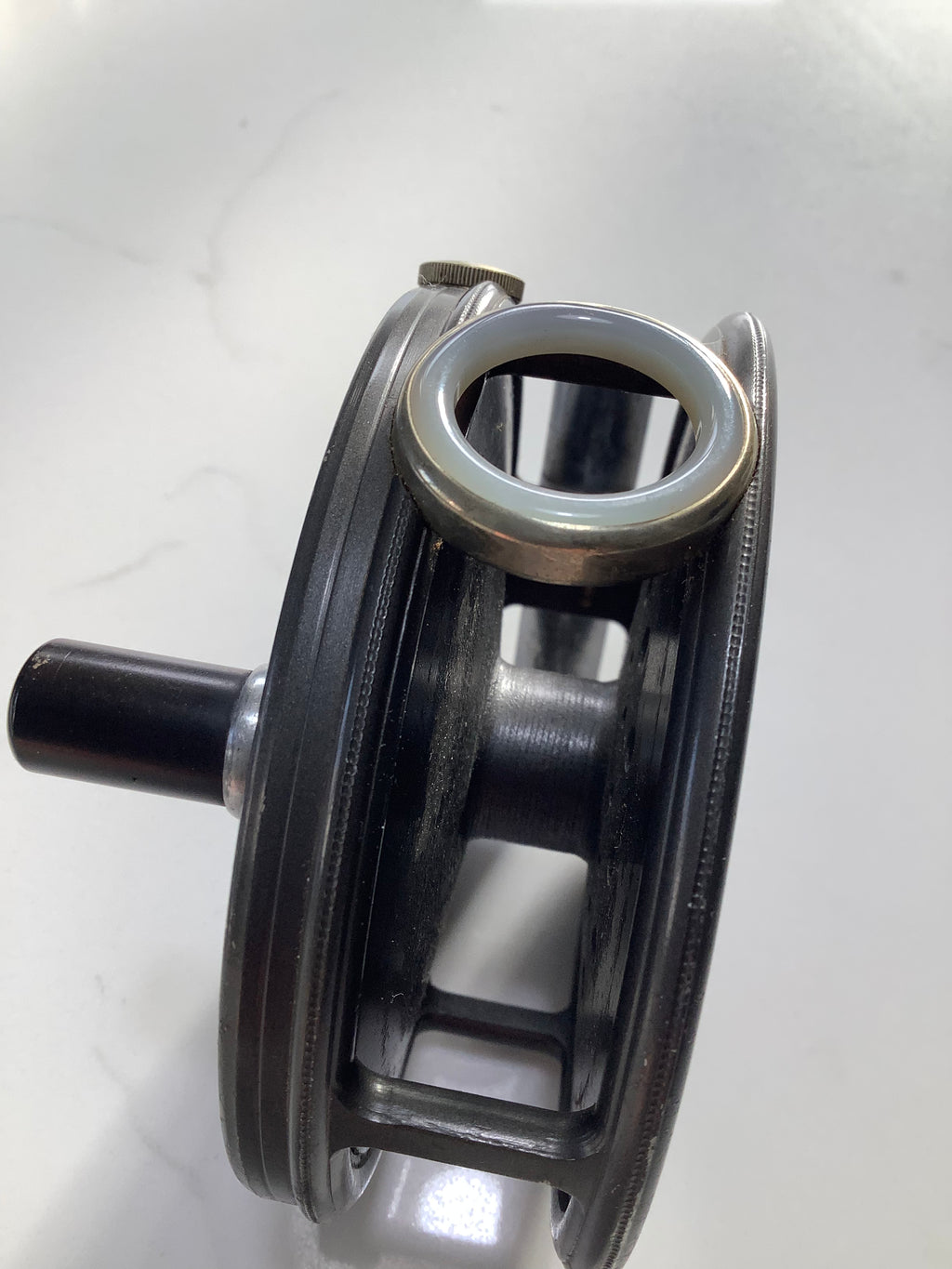 Vintage Hardy Bros 3 7/8” Perfect Fly Reel with AGATE Line Guide