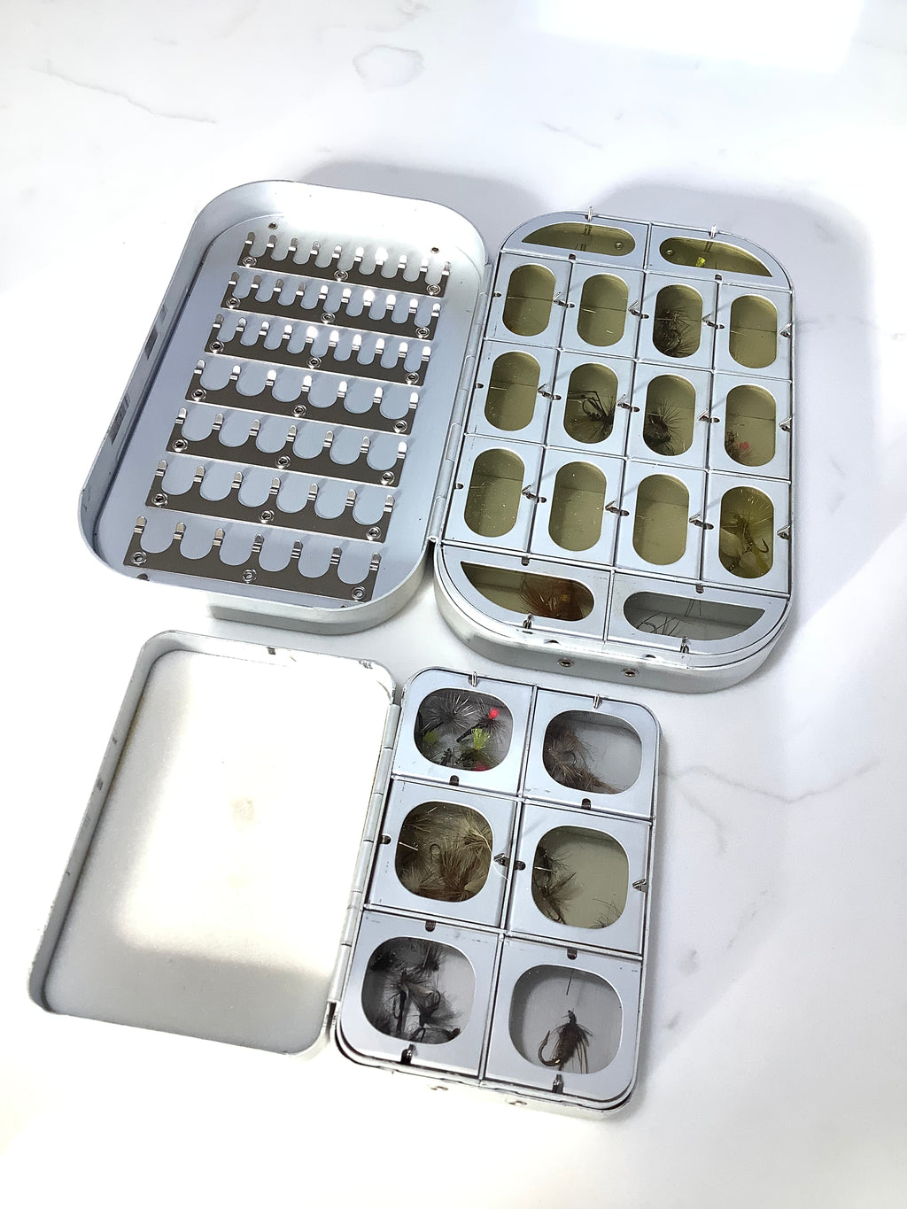 Okuma Dry Fly Boxes with Flies