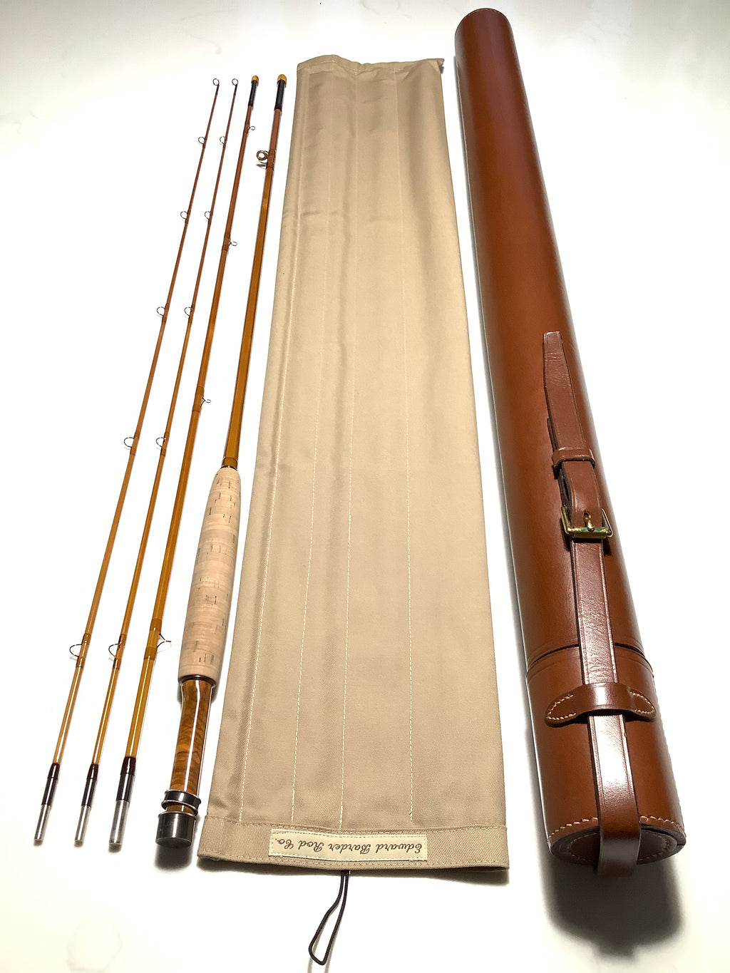 EDWARD BARDER Rod Co 7ft #4 Built Cane 3 pce Fly Rod