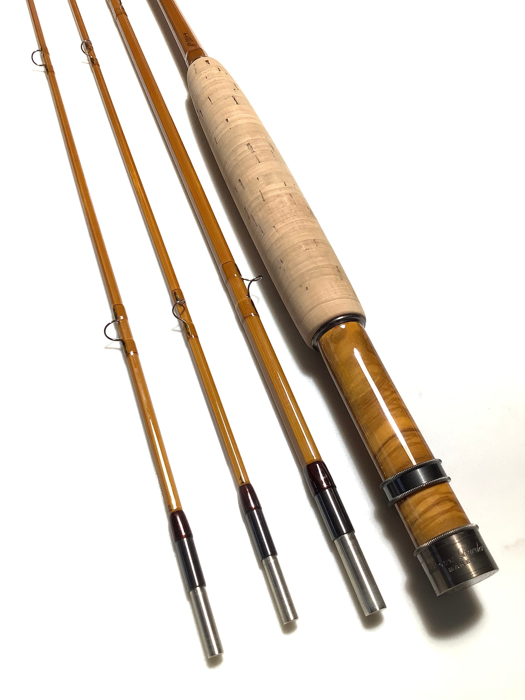 EDWARD BARDER Rod Co 7ft #4 Built Cane 3 pce Fly Rod