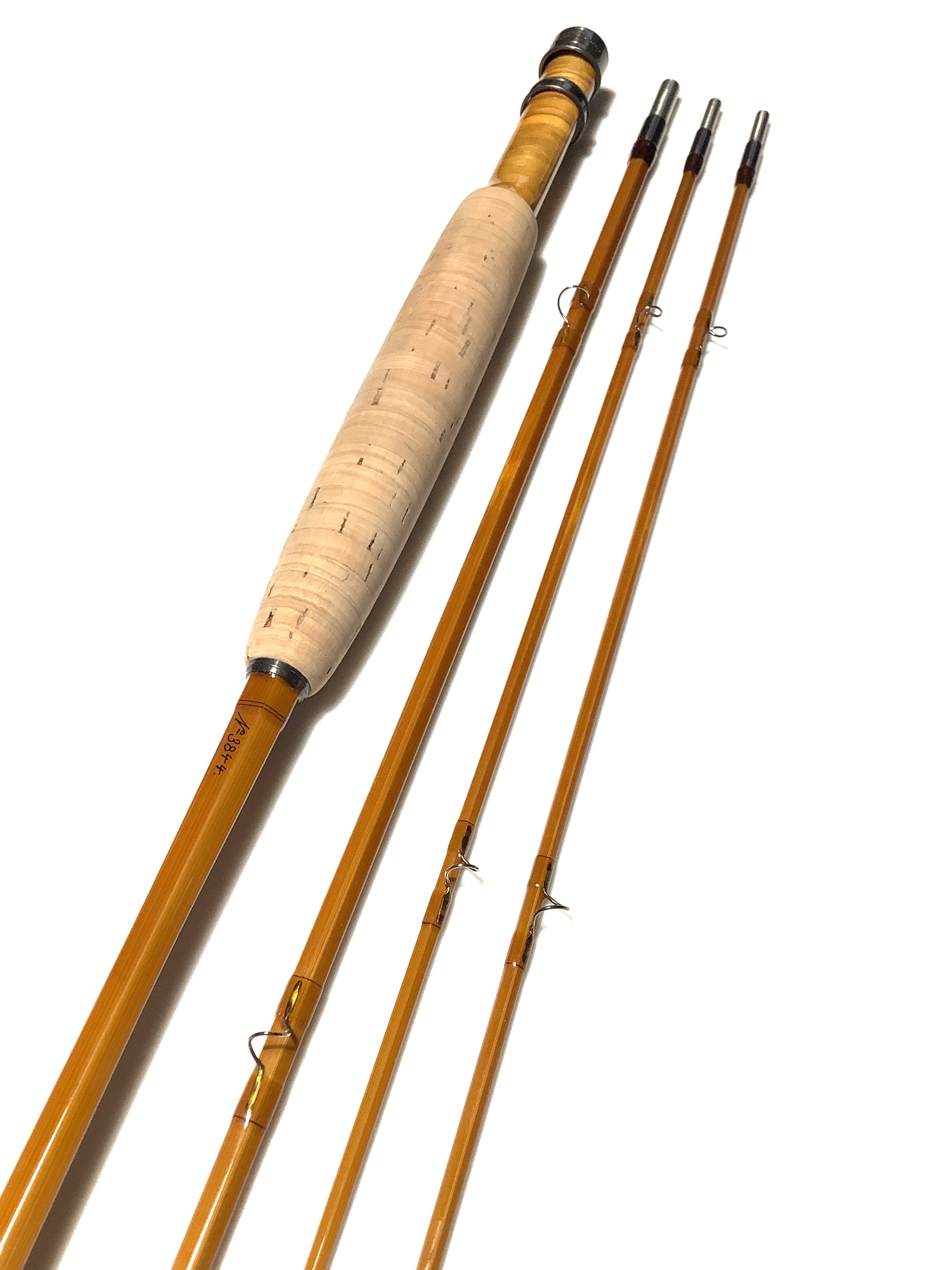 EDWARD BARDER Rod Co 7ft #4 Built Cane 3 pce Fly Rod