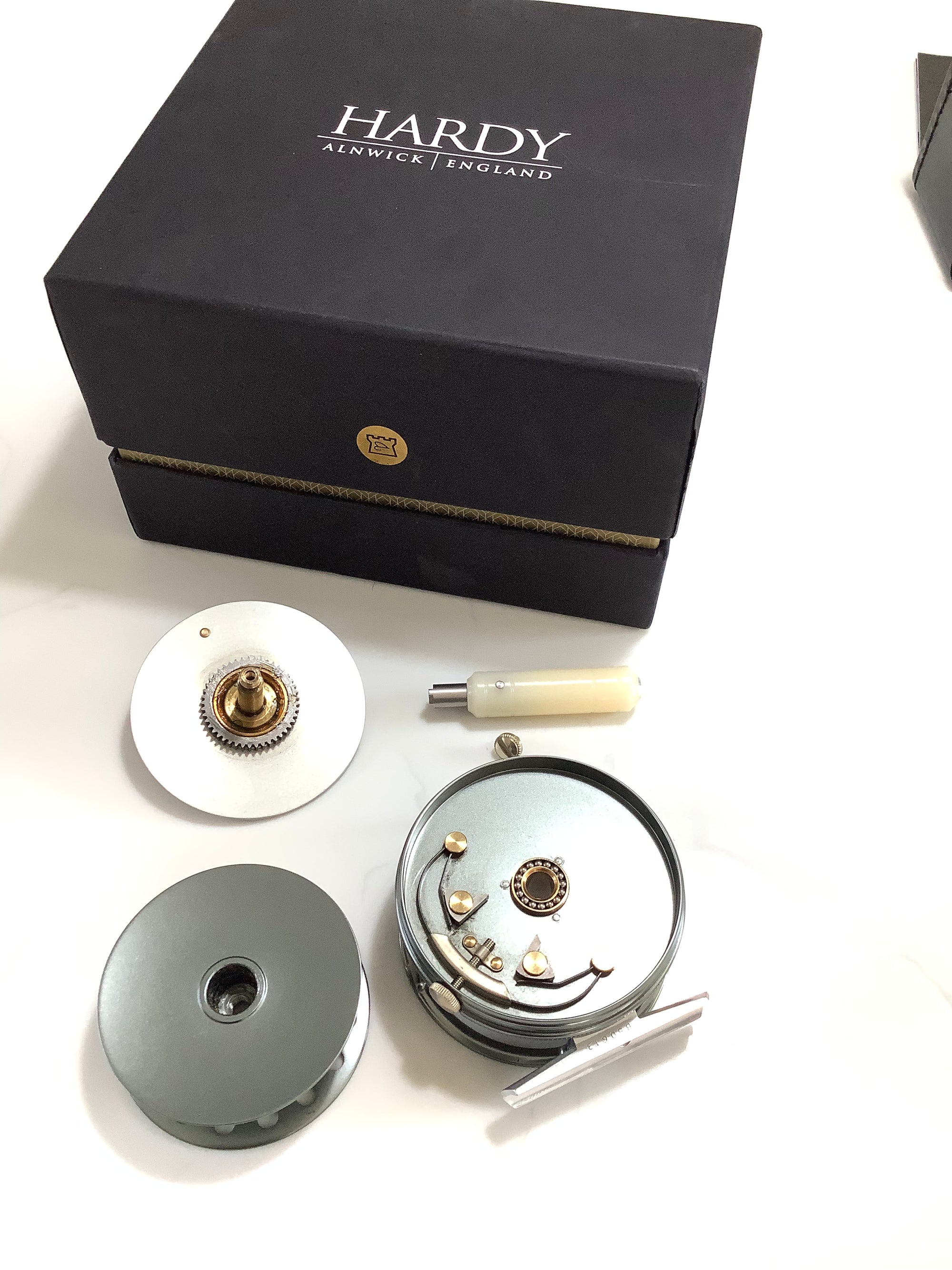 Hardy Bros CHARLES JARDINE Ltd Ed Artwork Rainbow Trout Perfect Fly Reel