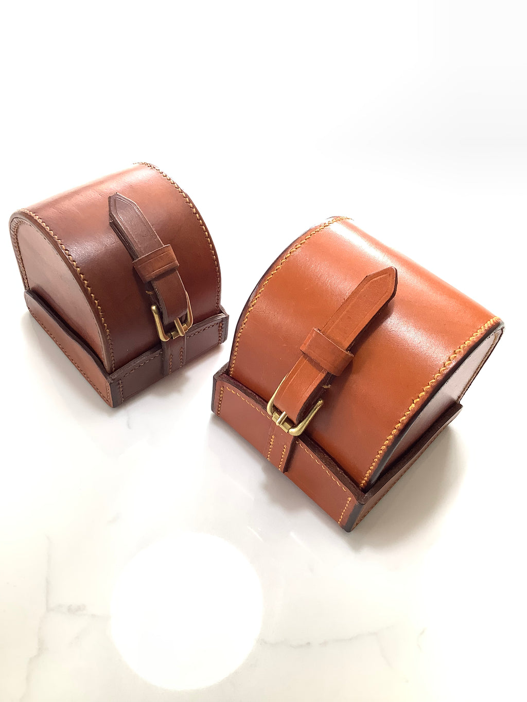 Best Hand Crafted Block Leather Reel Case By P.LOAM