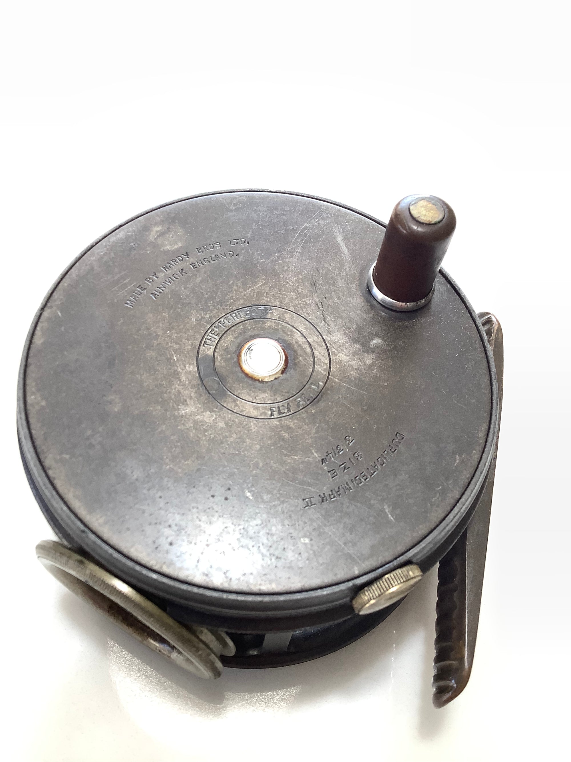 Antique Hardy Bros 3 3/4” Perfect Fly Reel