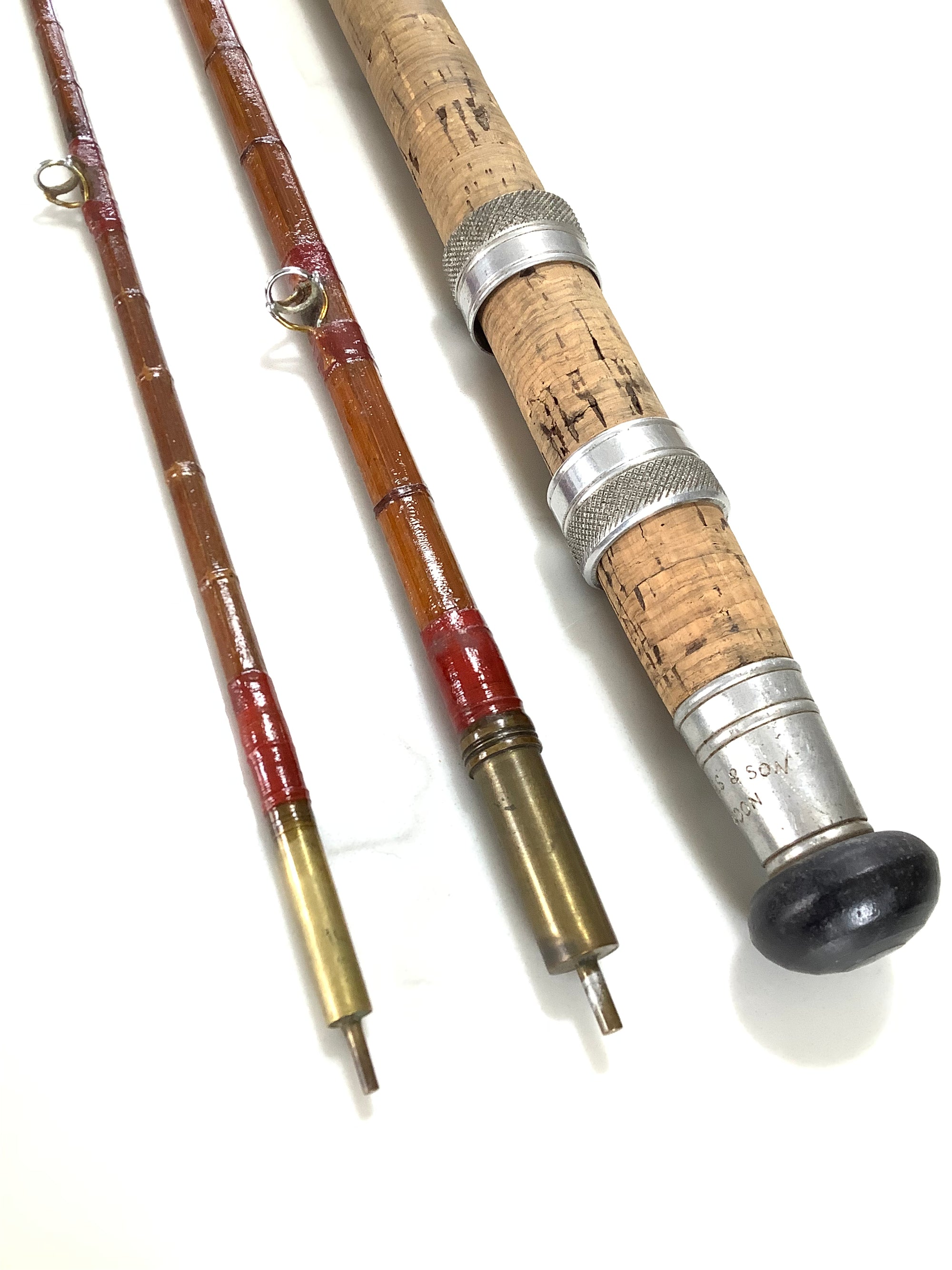 Ultra Rare B.James Built To Endure “ AVOCET” Built Cane Rod