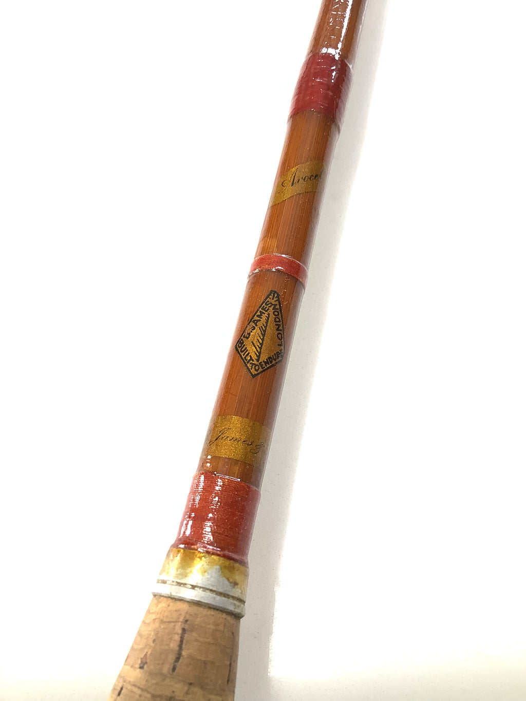 Ultra Rare B.James Built To Endure “ AVOCET” Built Cane Rod