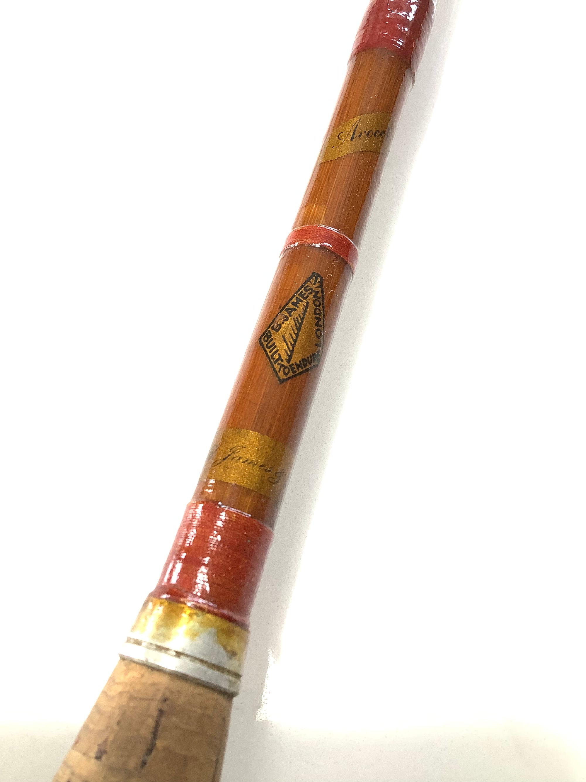 Ultra Rare B.James Built To Endure “ AVOCET” Built Cane Rod