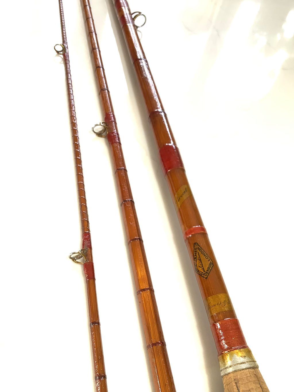 Ultra Rare B.James Built To Endure “ AVOCET” Built Cane Rod