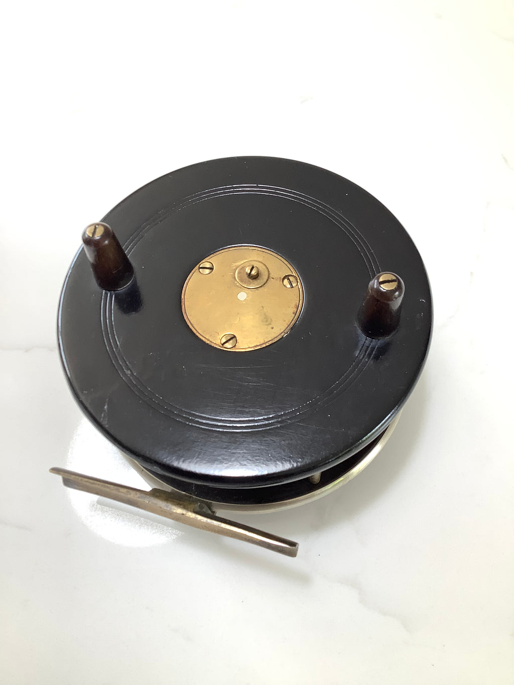 Antique 4 1/2” SLATER Combination Reel