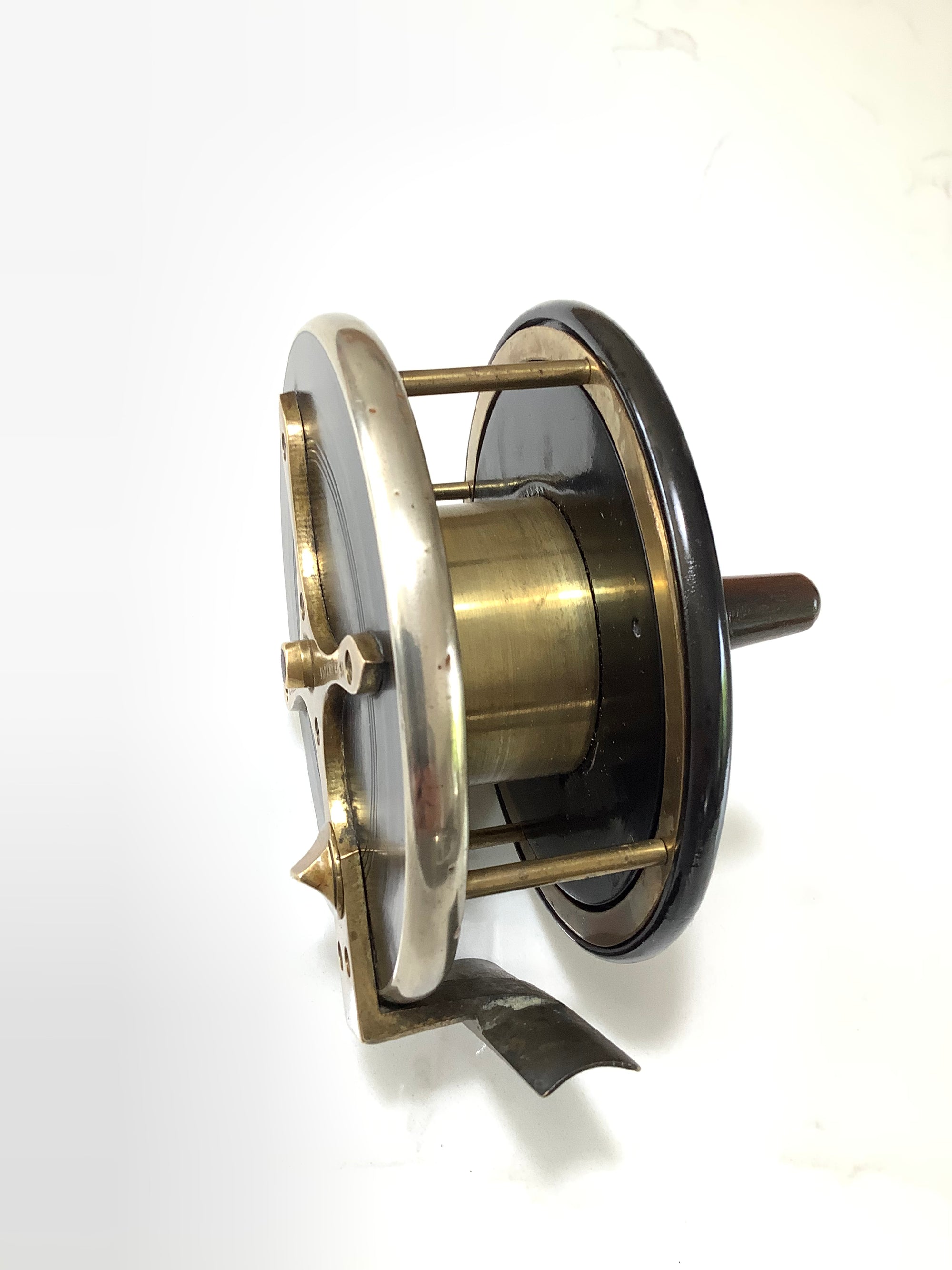 Antique 4 1/2” SLATER Combination Reel
