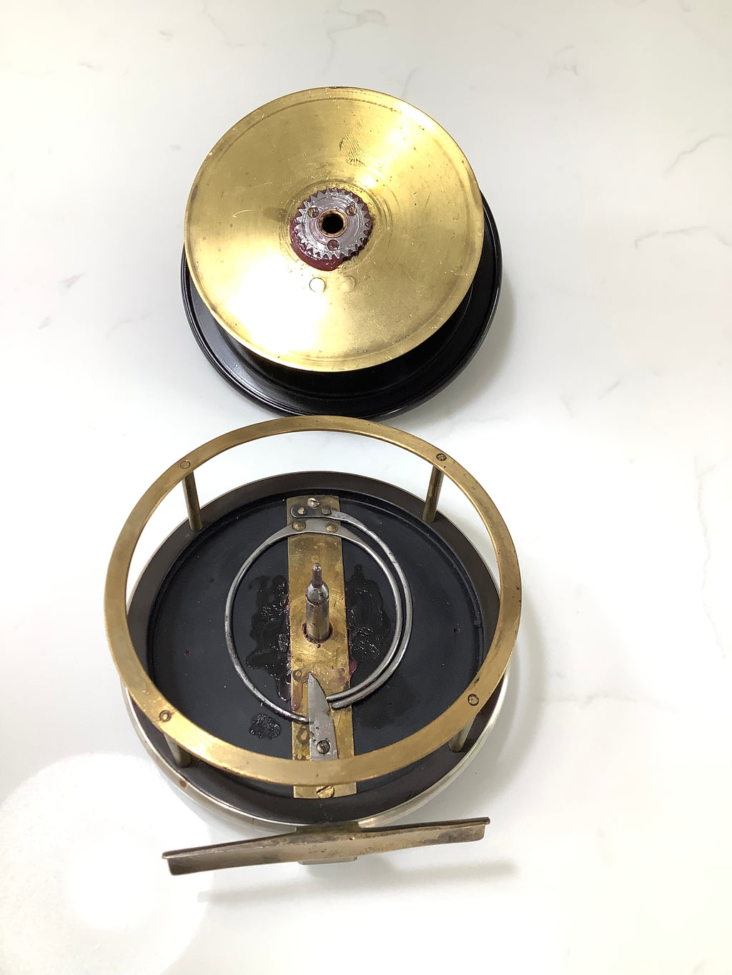 Antique 4 1/2” SLATER Combination Reel
