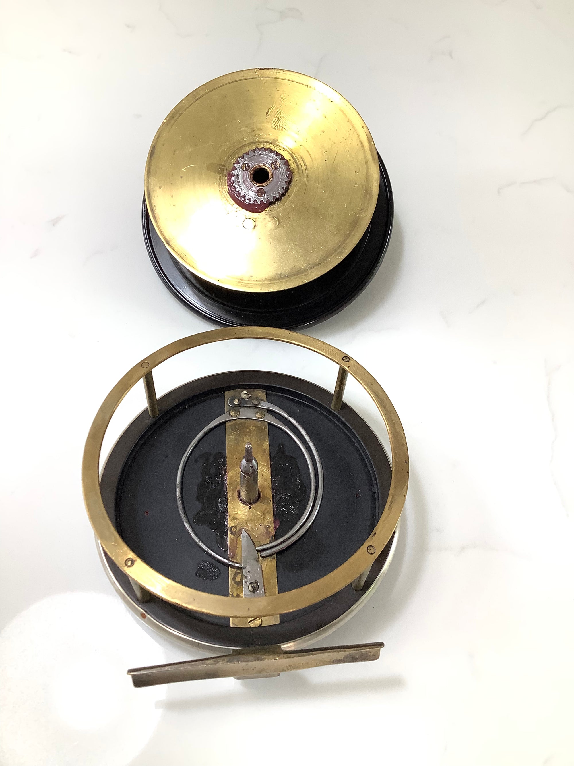 Antique 4 1/2” SLATER Combination Reel