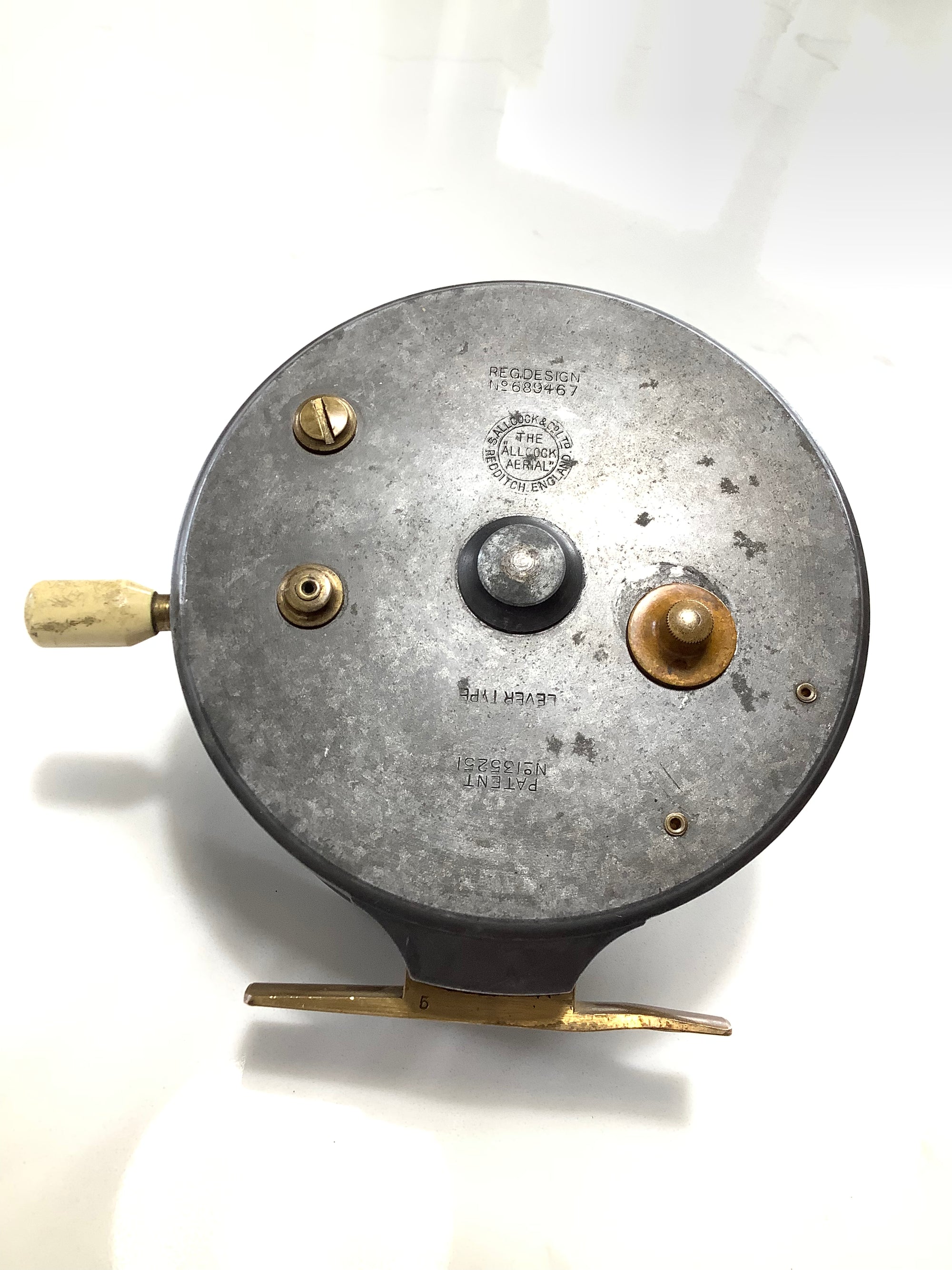 Very Rare Allcock & Co Brake Lever Aerial