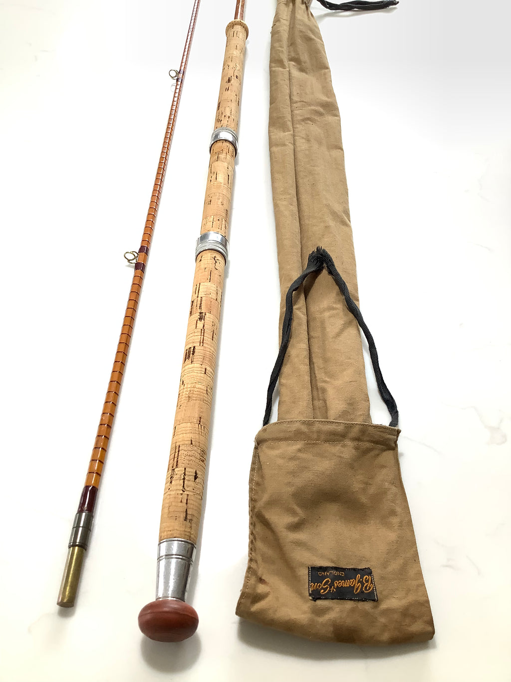 B.JAMES Richard Walker MKIV Built Cane Rod