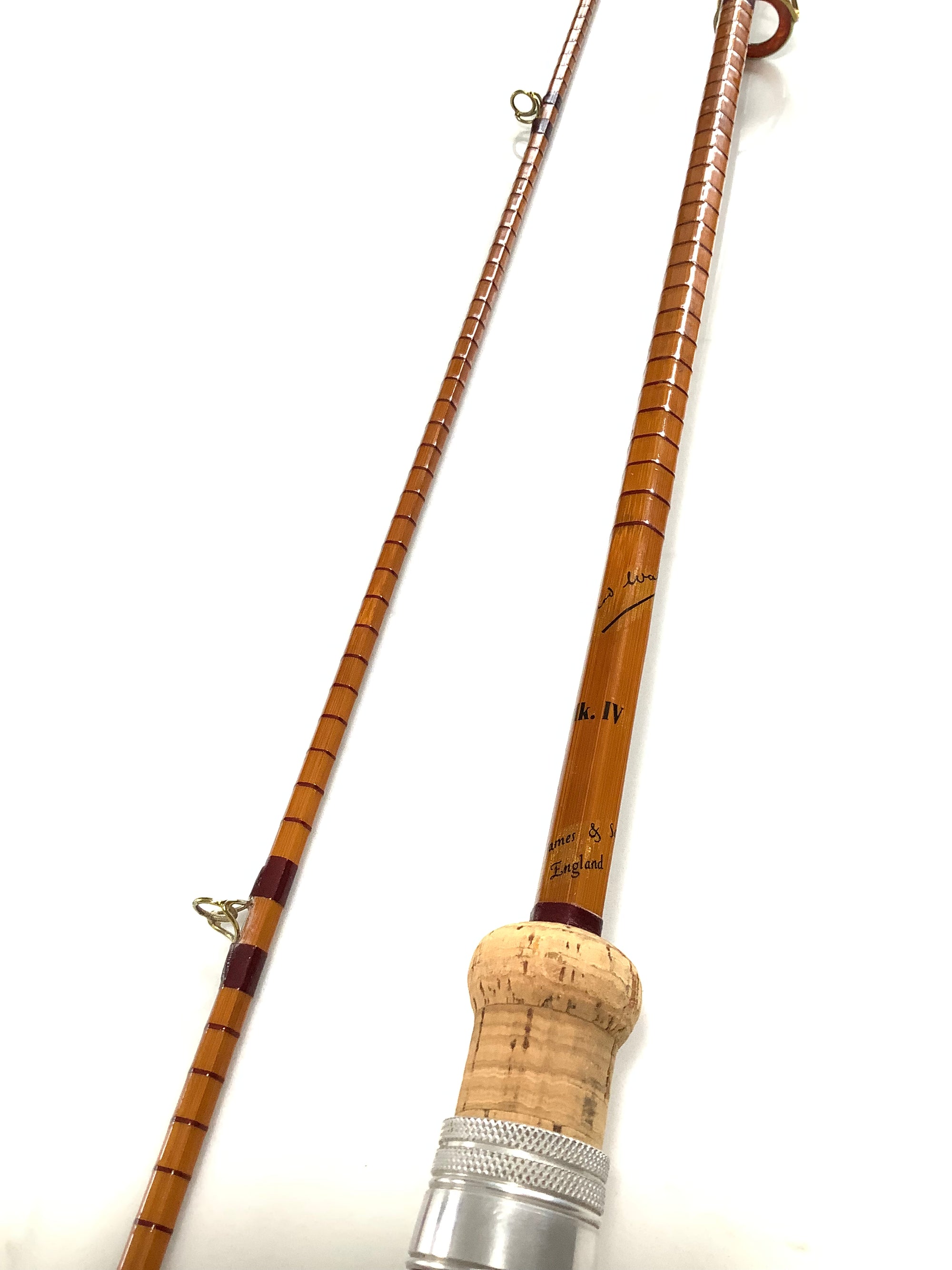 B.JAMES Richard Walker MKIV Built Cane Rod