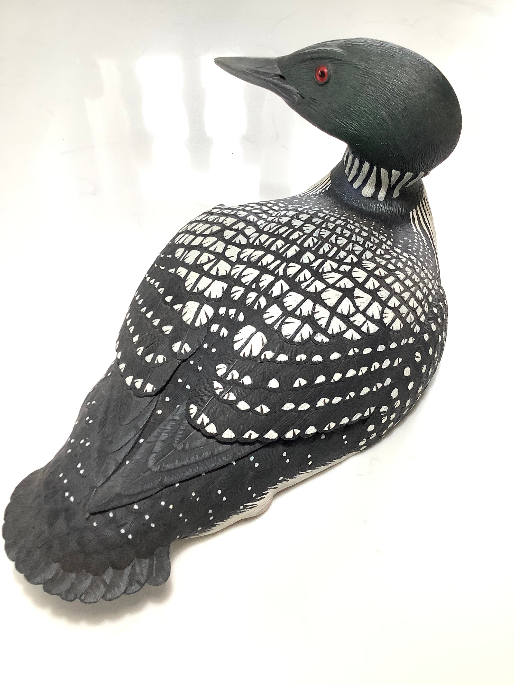 Hand Carved/Painted LOON By Master carver Colin Clark