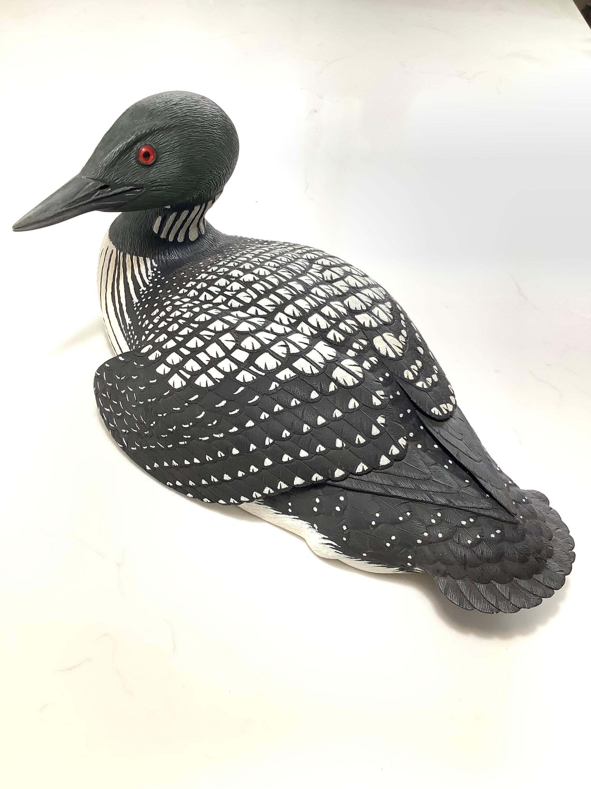 Hand Carved/Painted LOON By Master carver Colin Clark