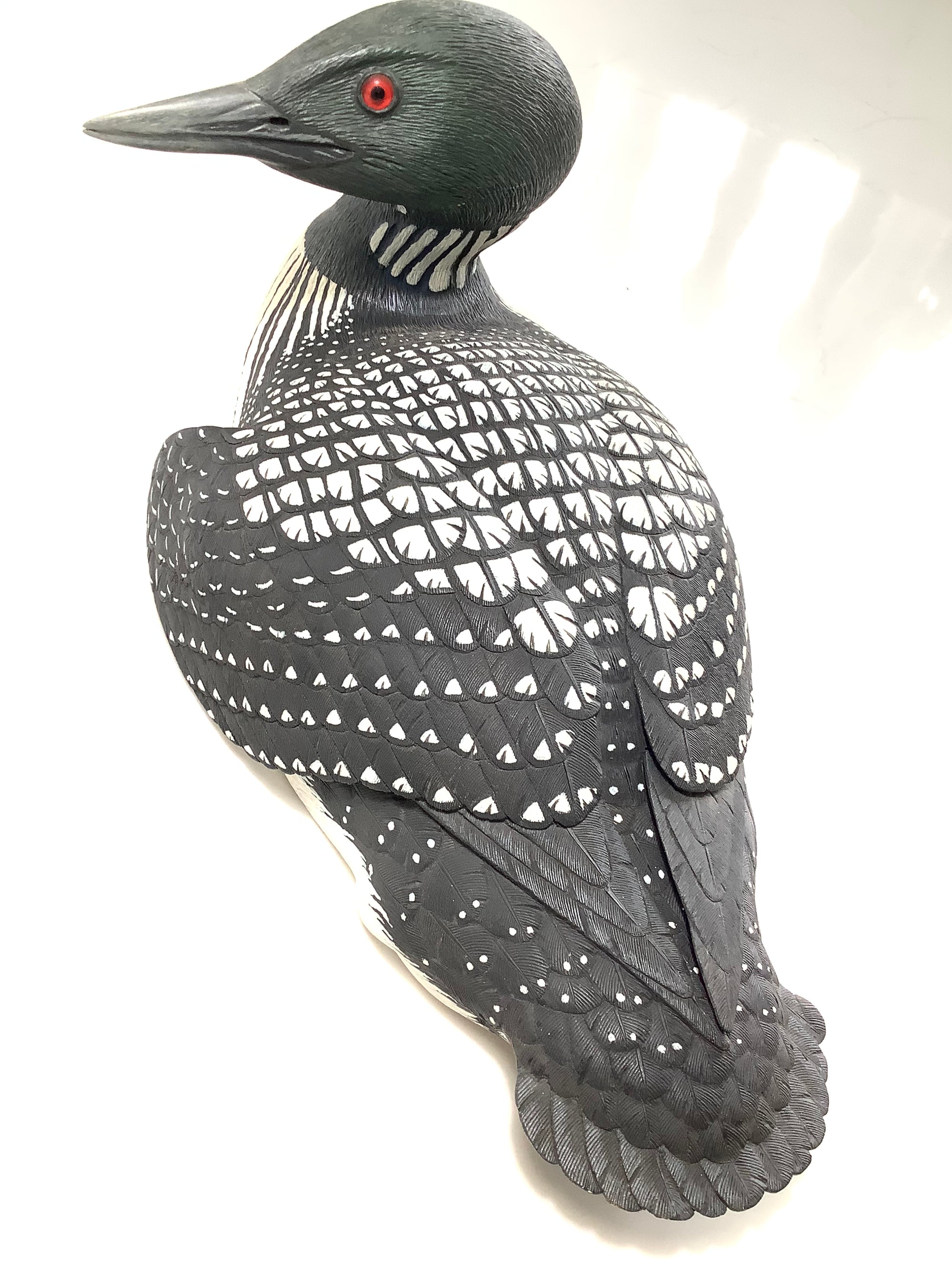 Hand Carved/Painted LOON By Master carver Colin Clark