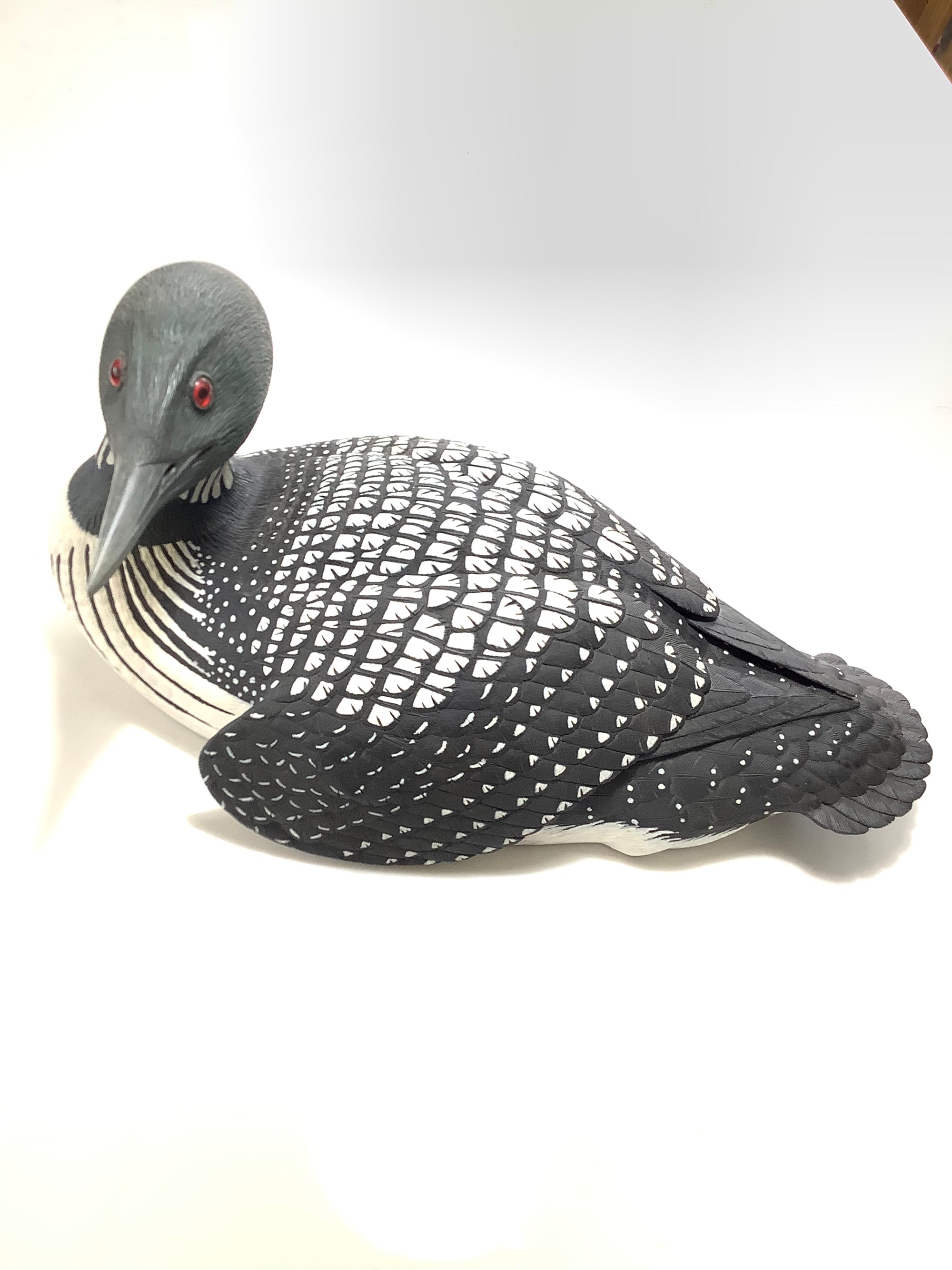 Hand Carved/Painted LOON By Master carver Colin Clark