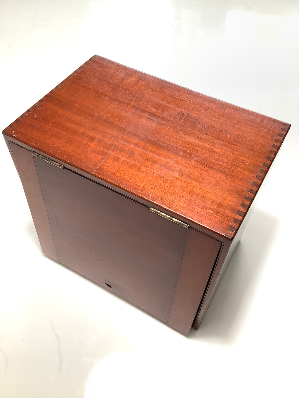 Antique HARDY Bros UNIQUE Salmon Fly Cabinet Fully Loaded with Antique Flies