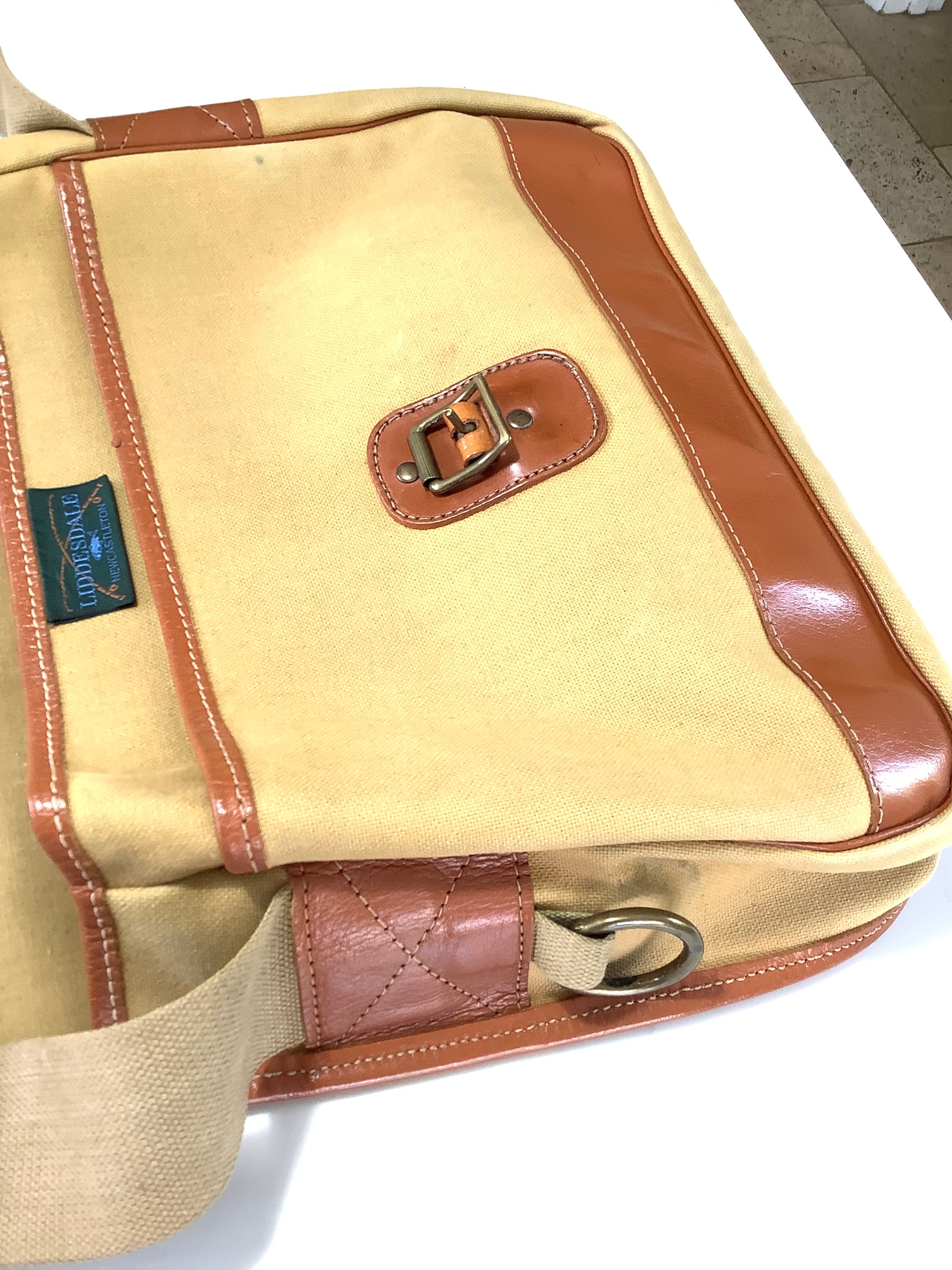Vintage Liddesdale Traditional Quality Fishing Hold-all/ Bag