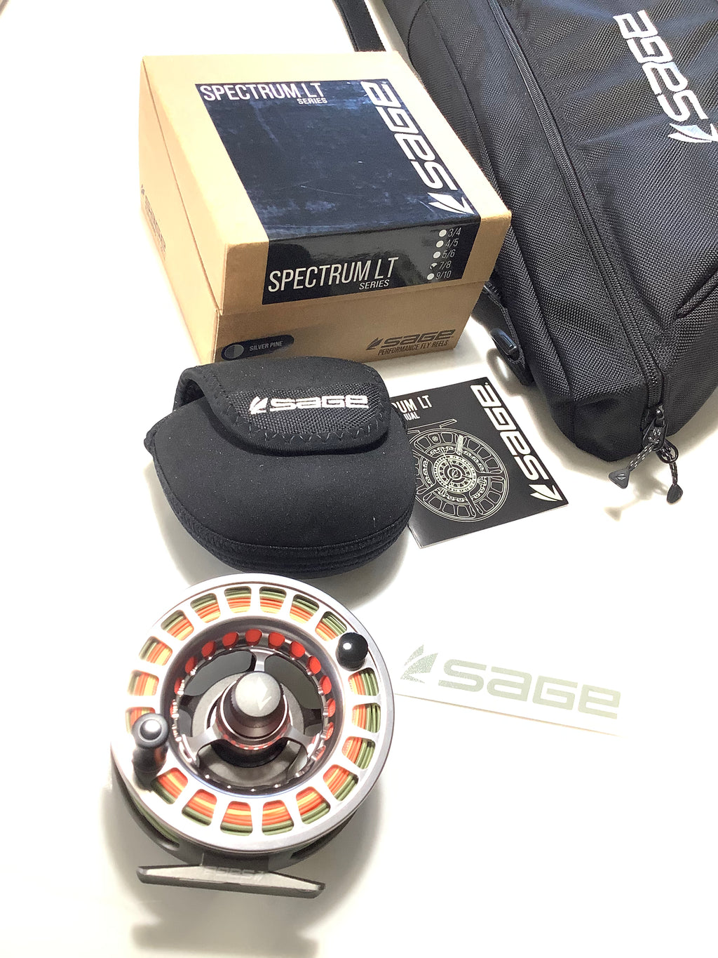 As NEW SAGE X ROD & SPECTRUM REEL OUTFIT, RIO LINE