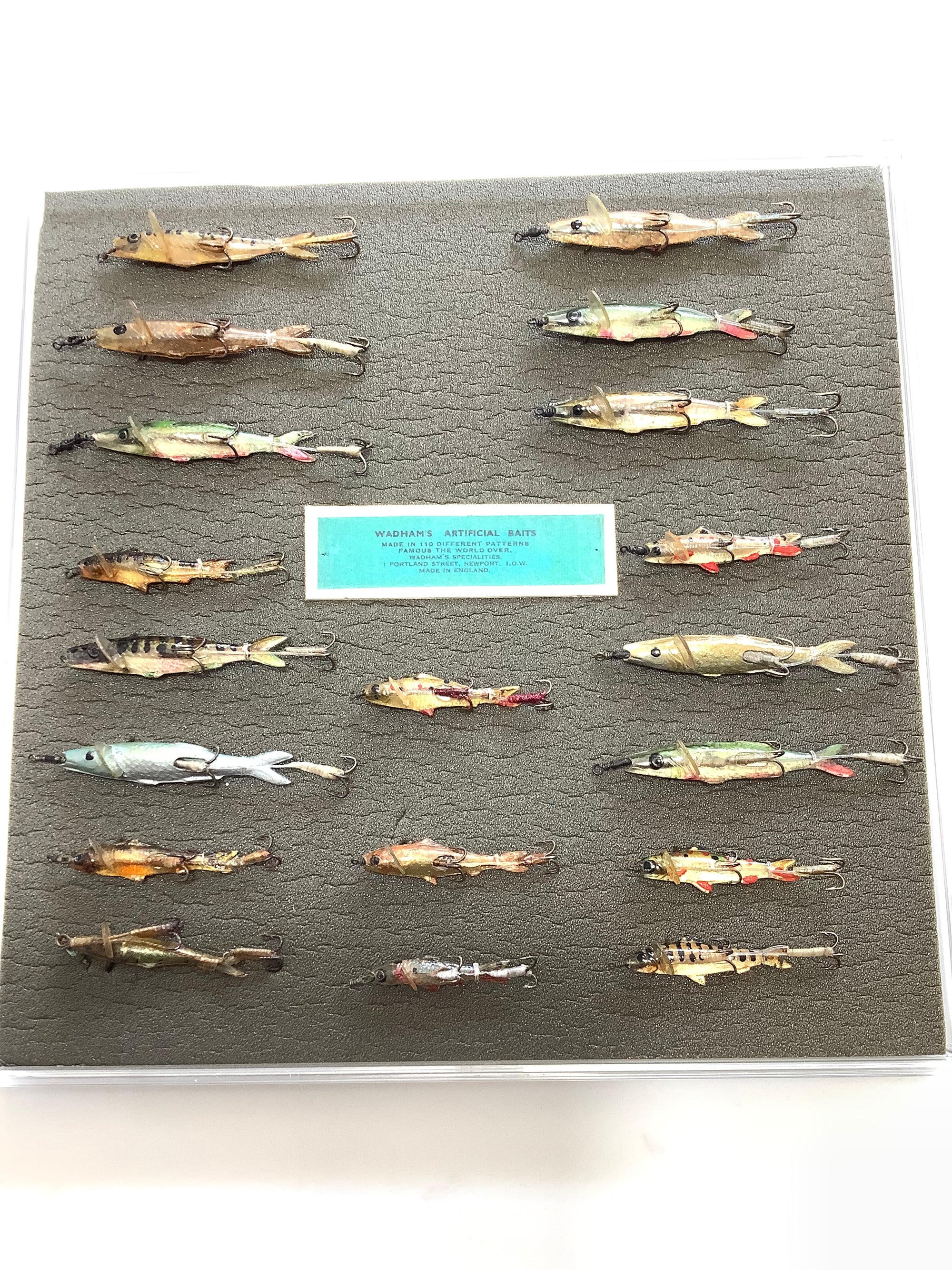 Scarce Collection unused Wadhams Natural Bait lures