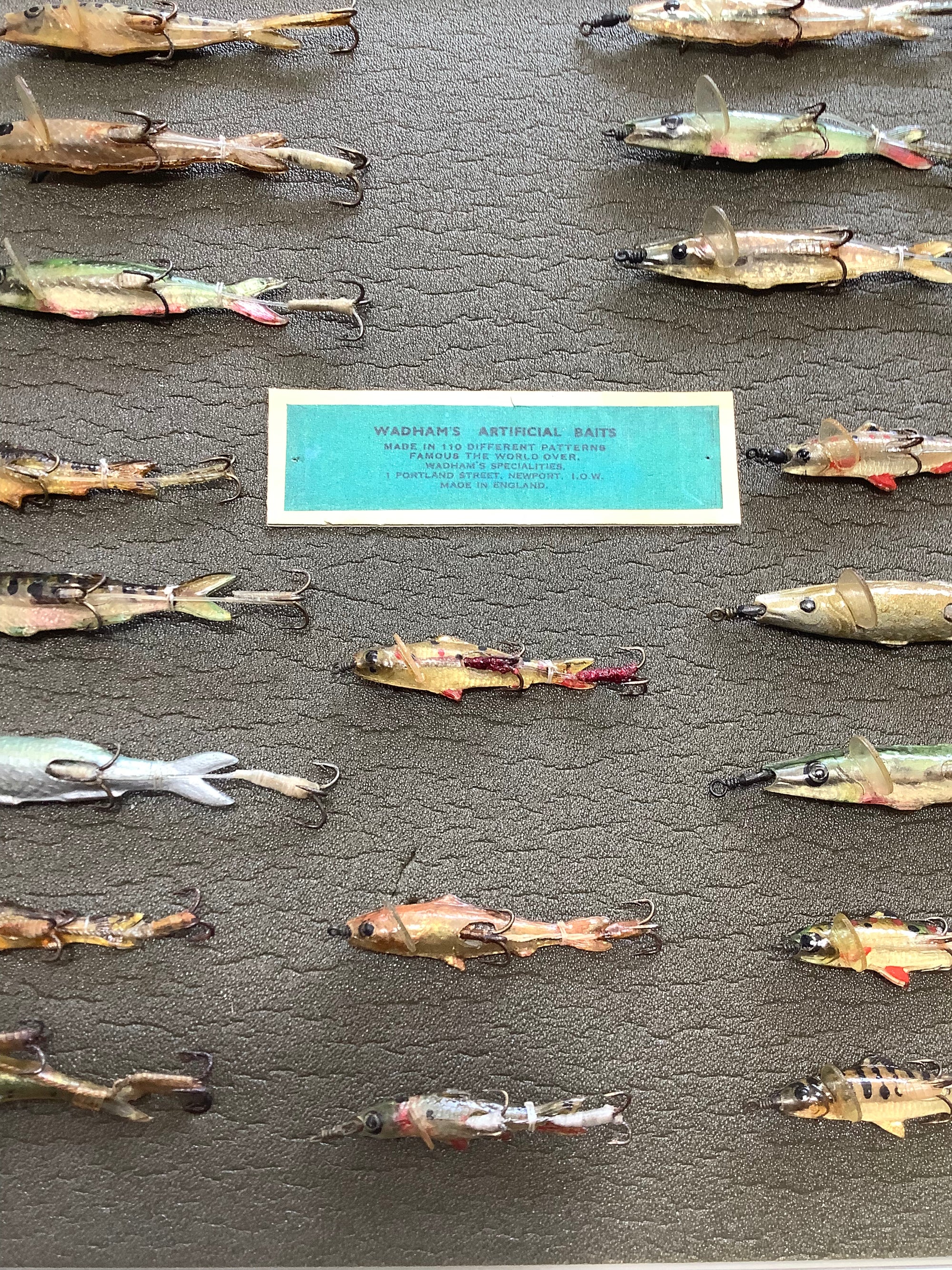 Scarce Collection unused Wadhams Natural Bait lures