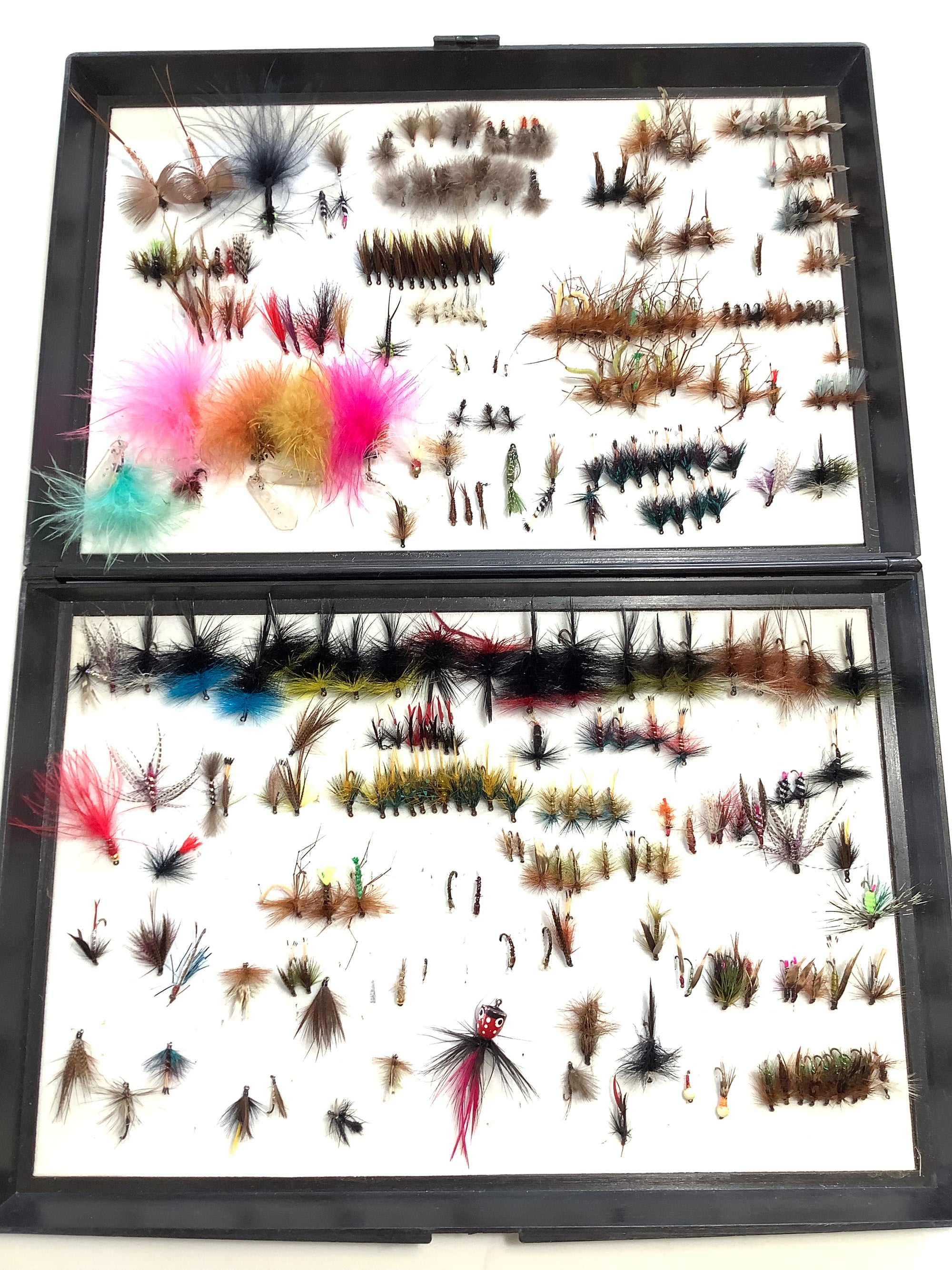 Boat Angers Large Fly Box with Flies