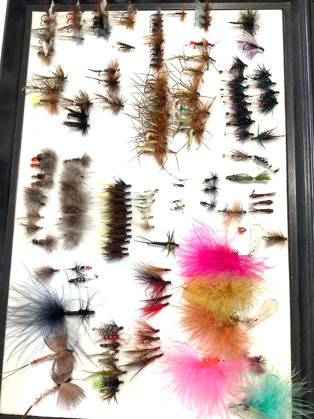 Boat Angers Large Fly Box with Flies