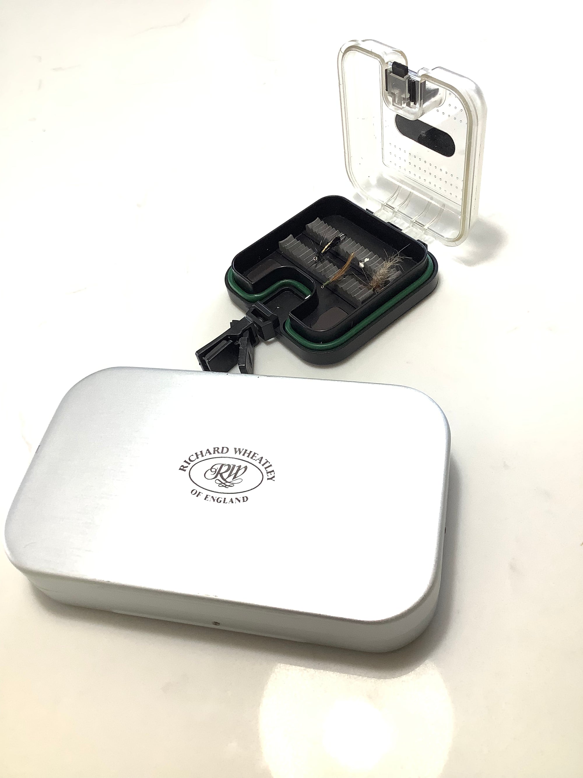 New Richard Wheatley Fly Box & Clip Holder