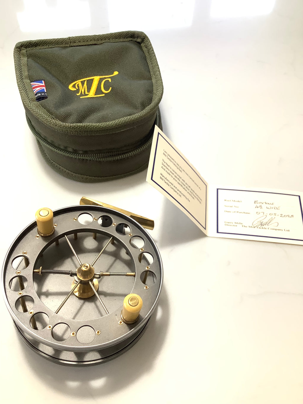 Rare Mill Tackle Co BARBUS 1 of 2 Centrepin Reel
