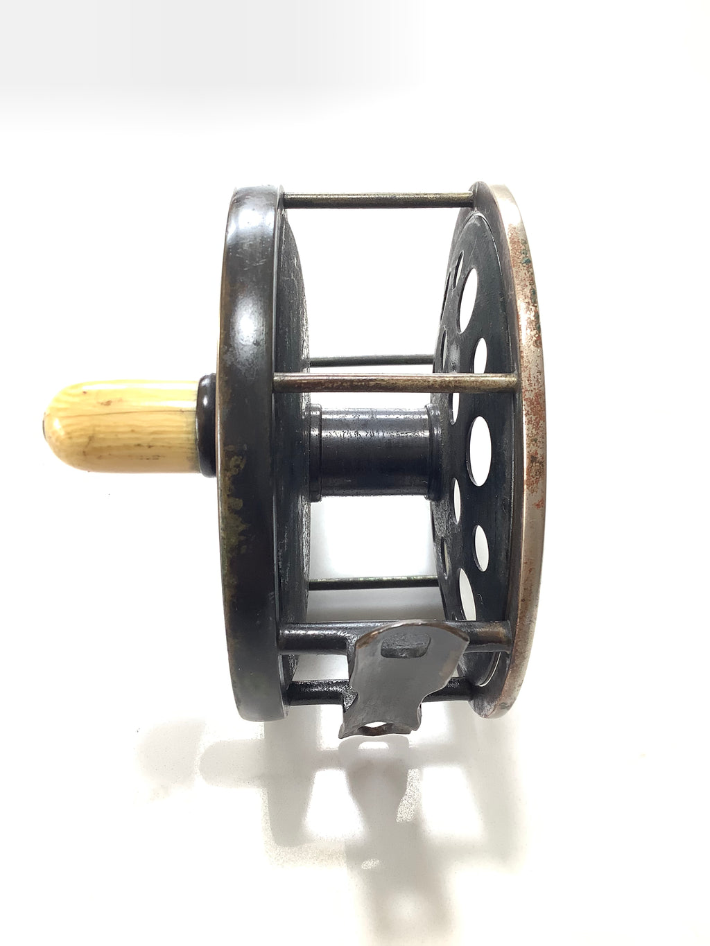Ultra Rare 1892 Transitional 4 1/2” Hardy Bros Perfect Salmon Fly Reel