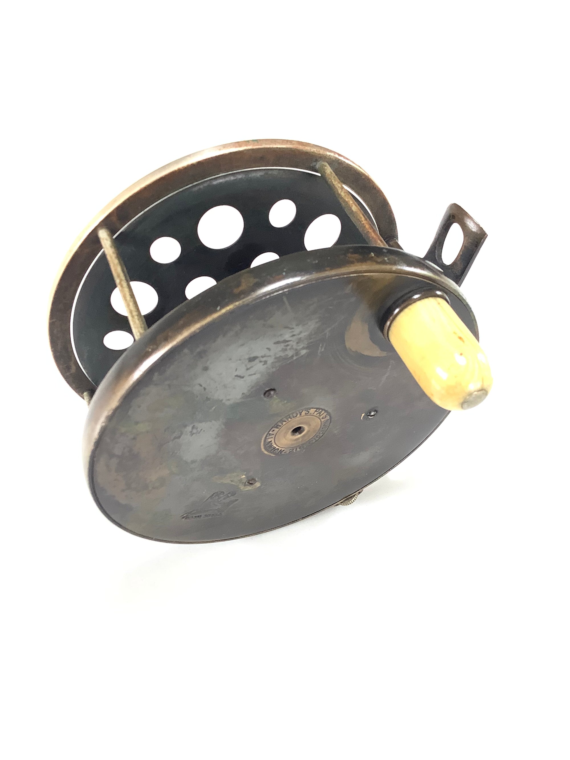 Ultra Rare 1892 Transitional 4 1/2” Hardy Bros Perfect Salmon Fly Reel